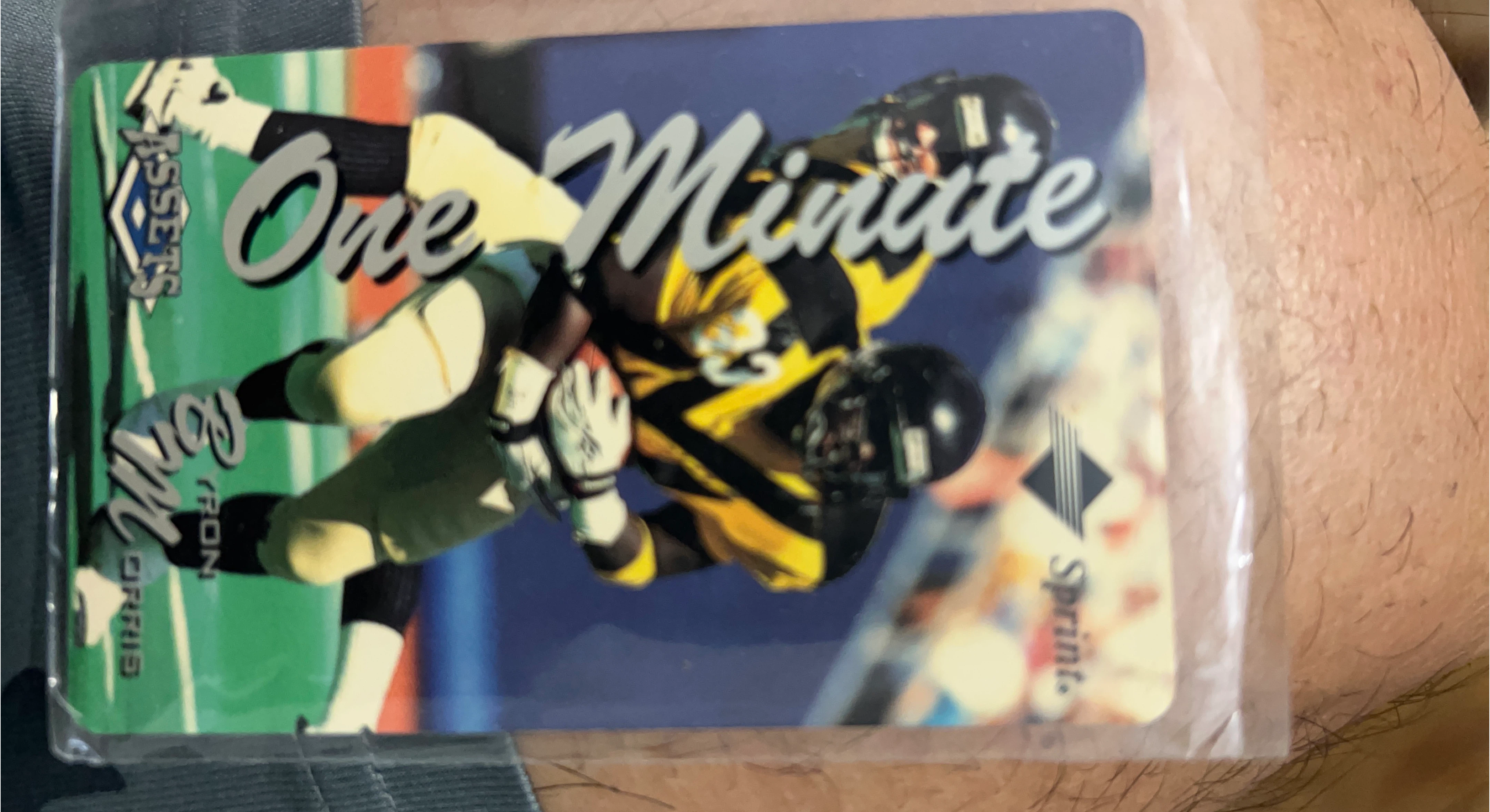 Ron Wolfley Assets One Minute Sprint Card