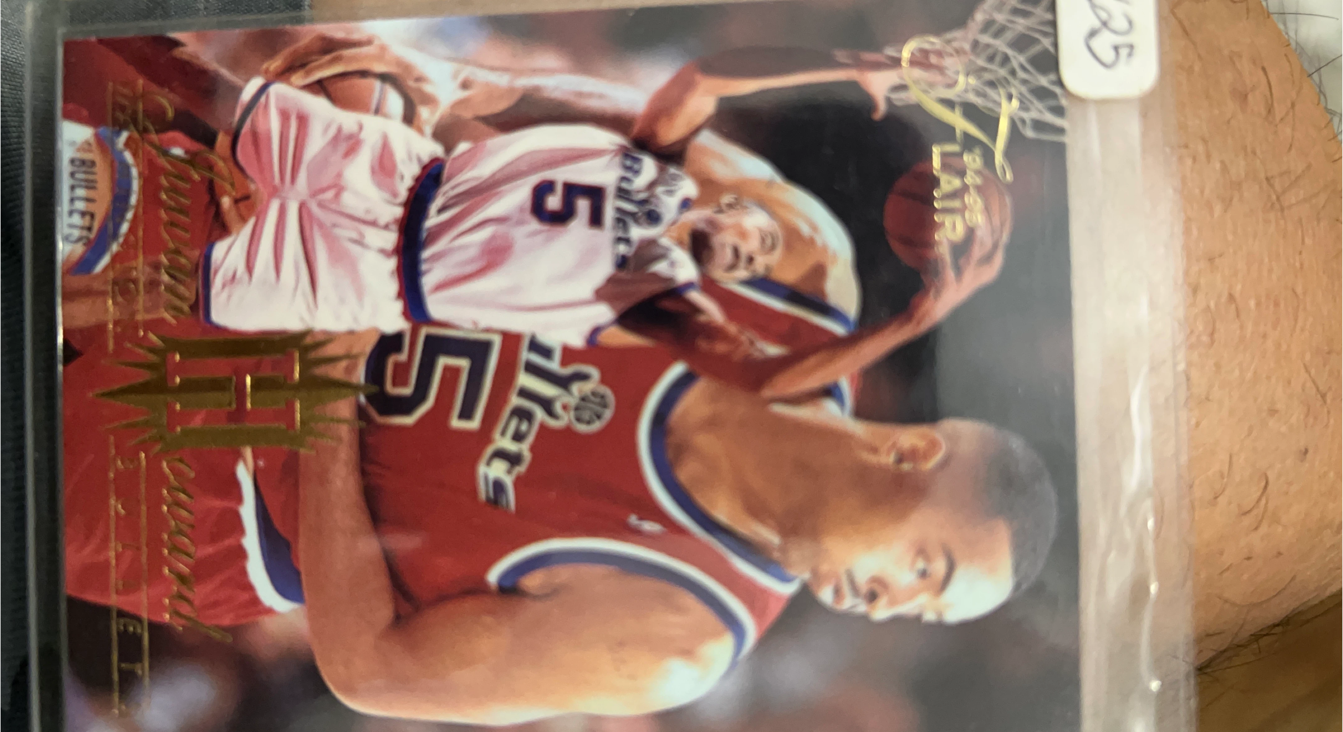 1994-95 Hoops Grant Hill Basketball Card