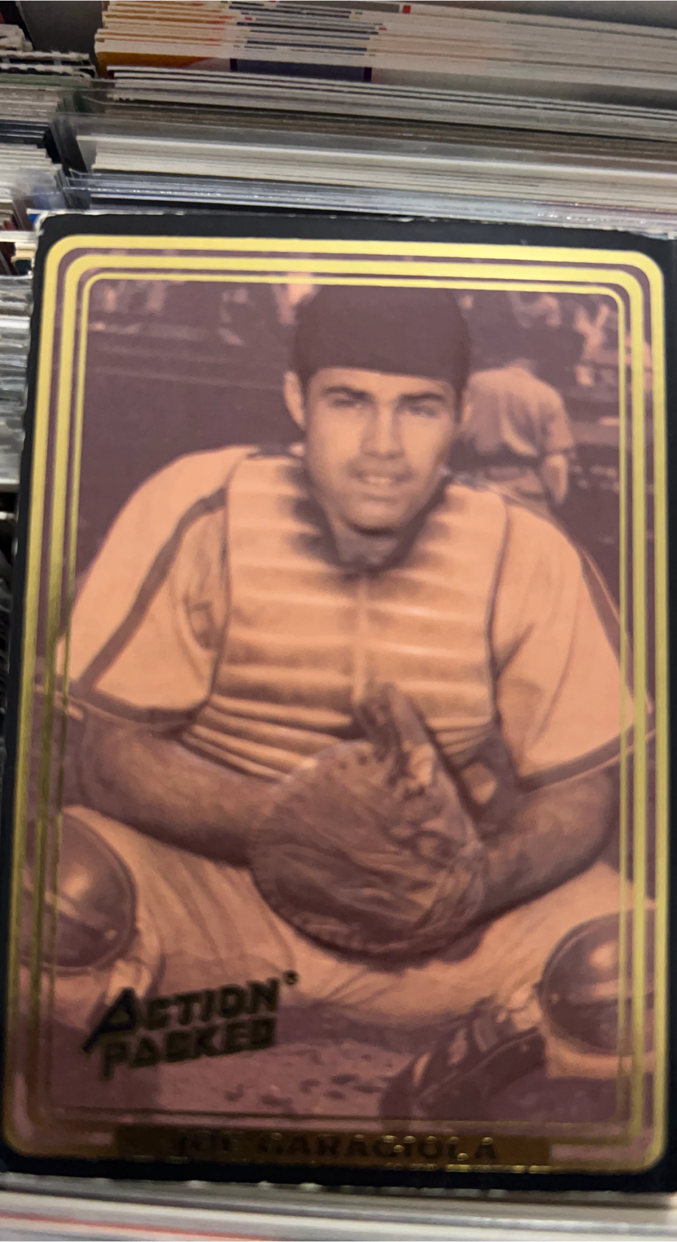 Action Packed Joe Garagiola Baseball Card