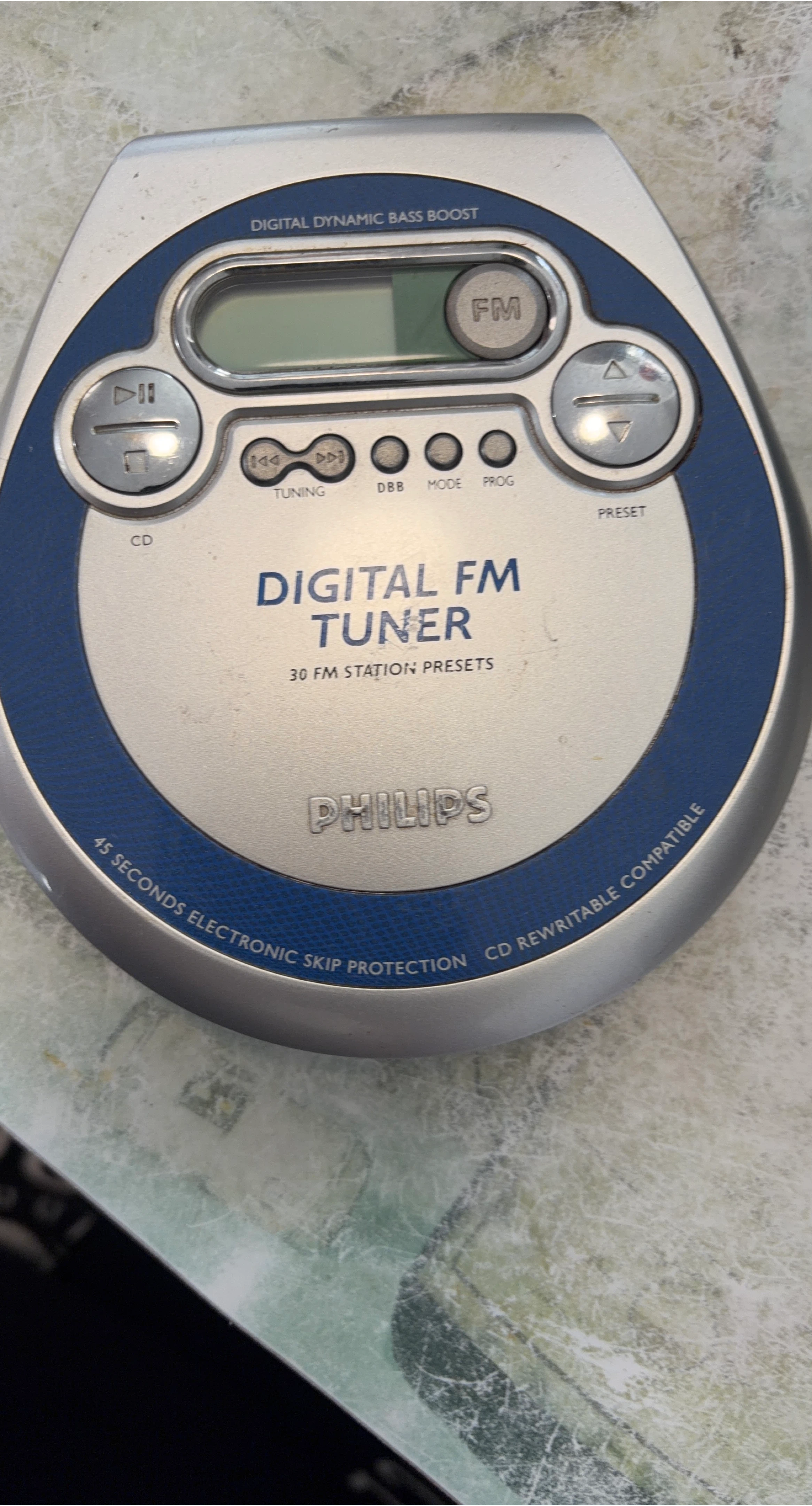 Philips Digital FM Tuner CD Player