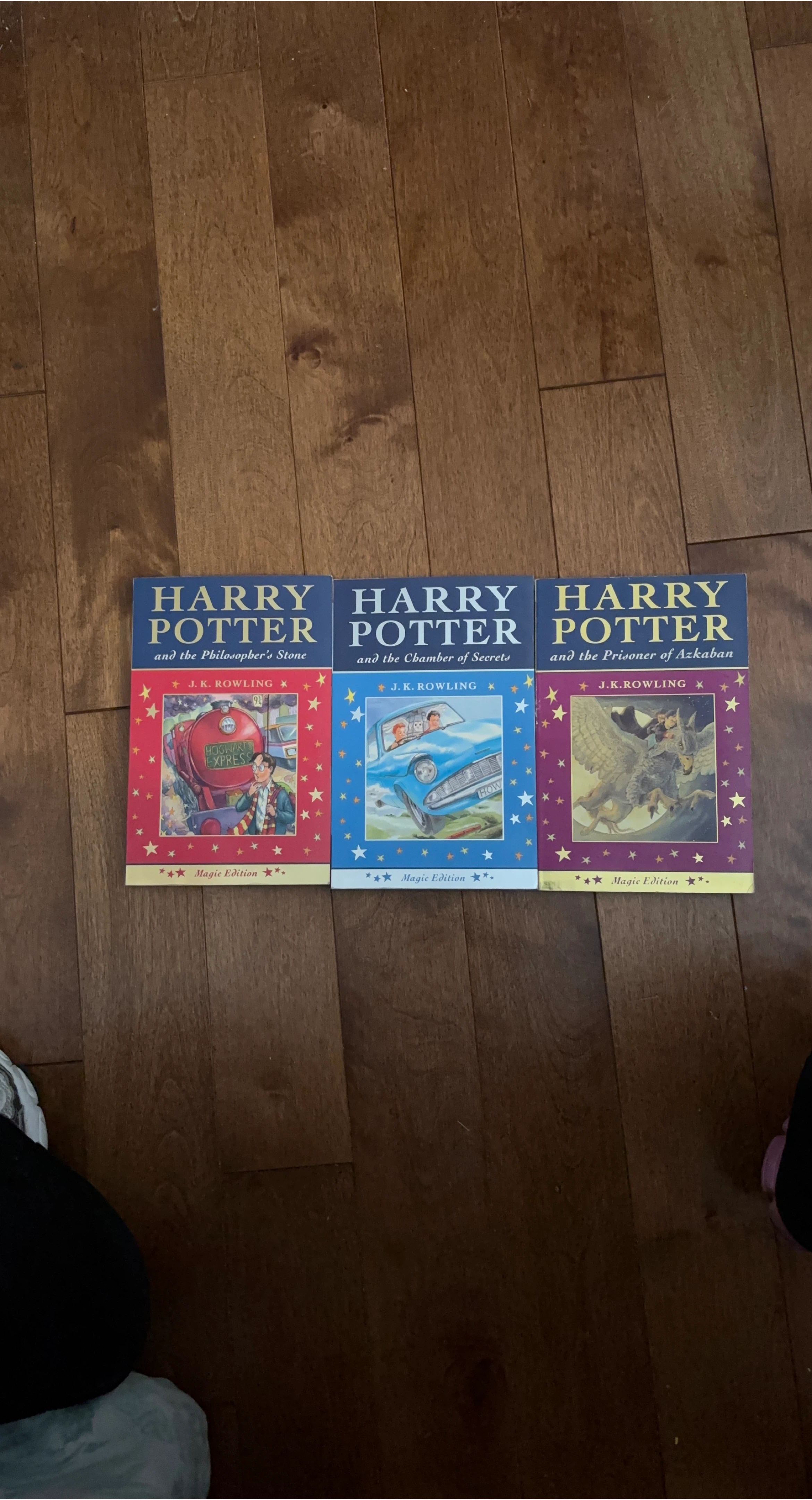Harry Potter Magic Edition Books (3)