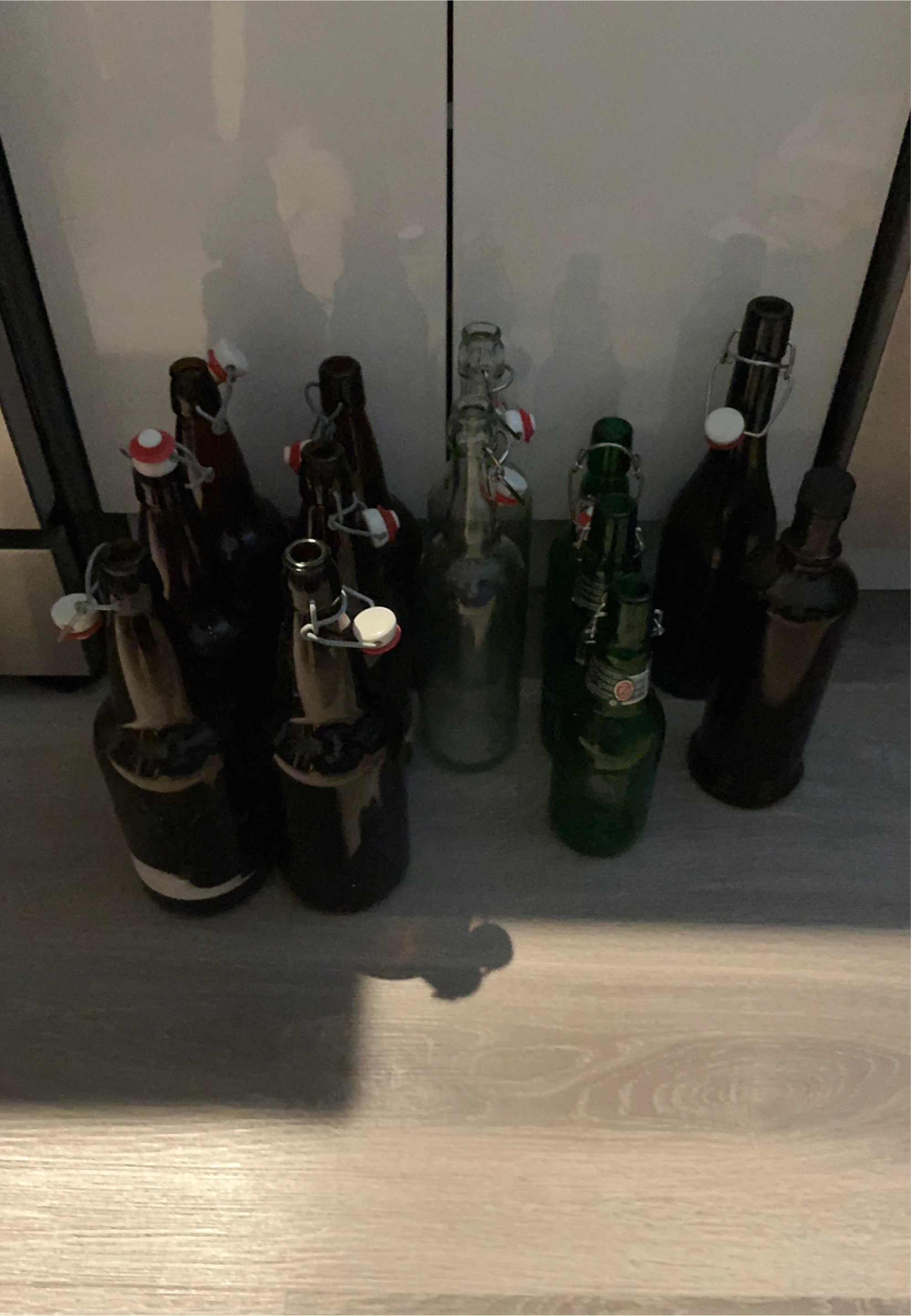 Assorted Swing Top Bottles