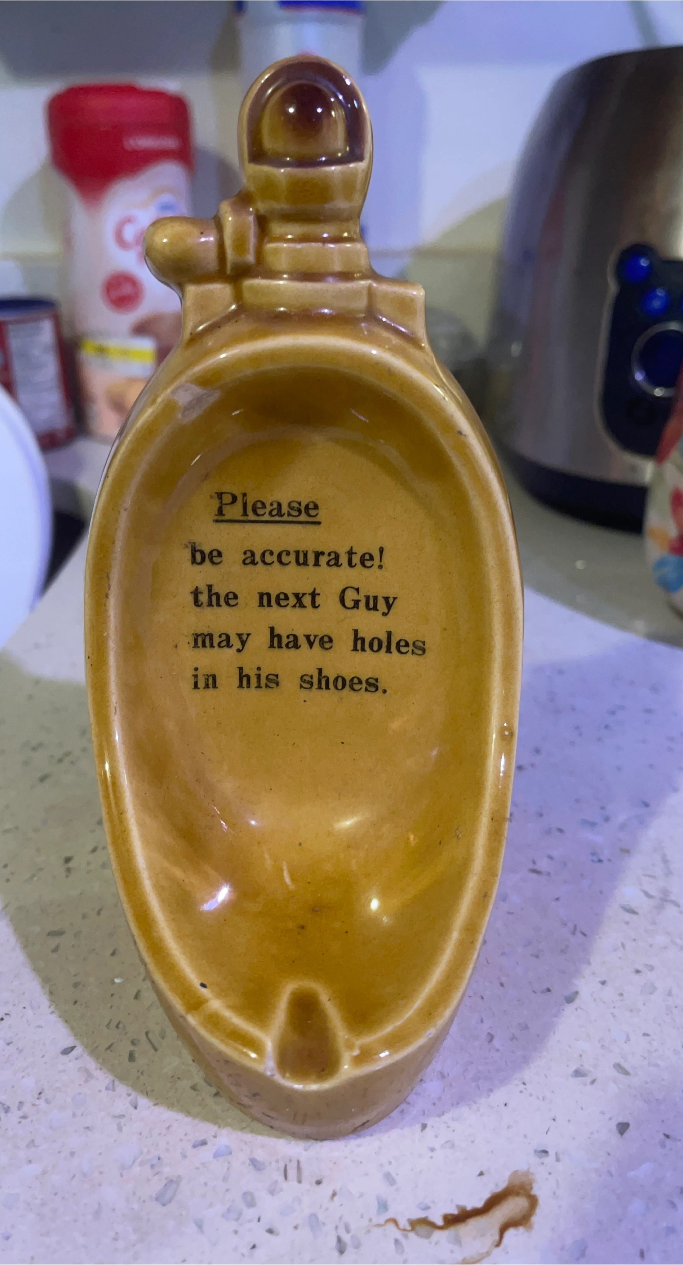 Ceramic Urinal Ashtray
