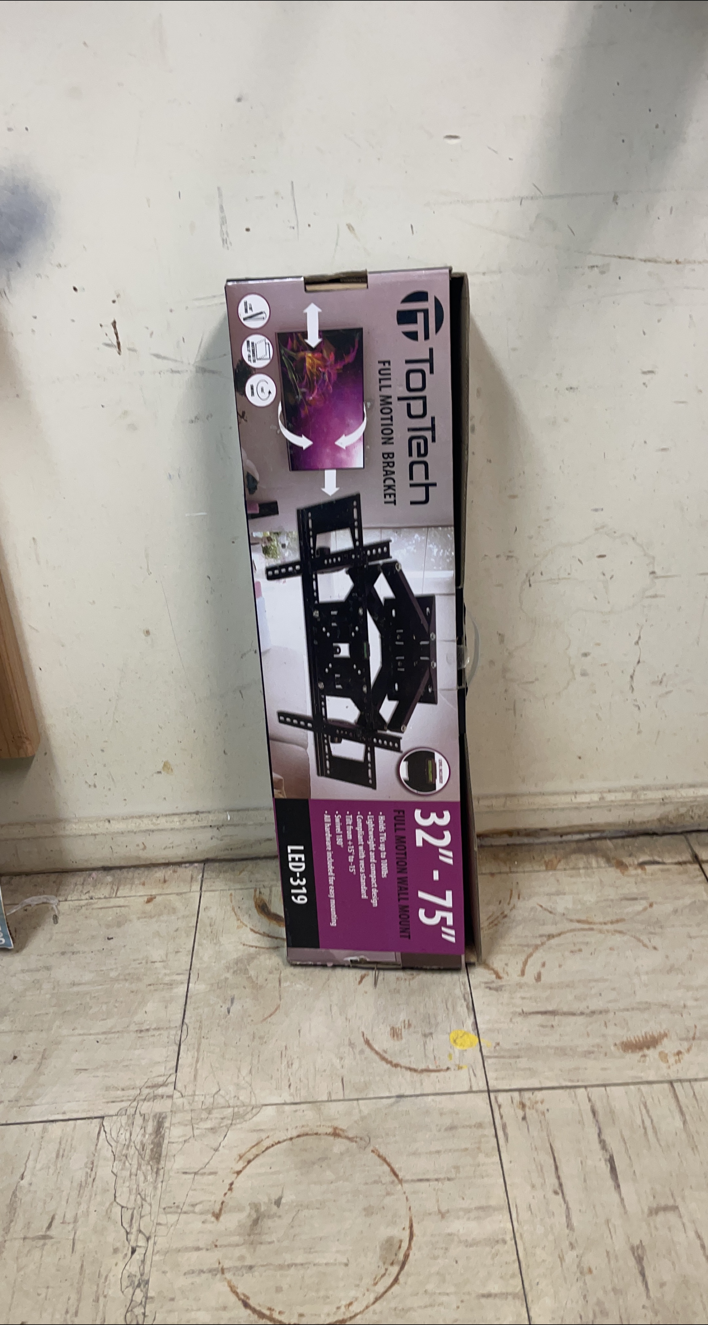 TopTech Full Motion TV Wall Mount 32-75"