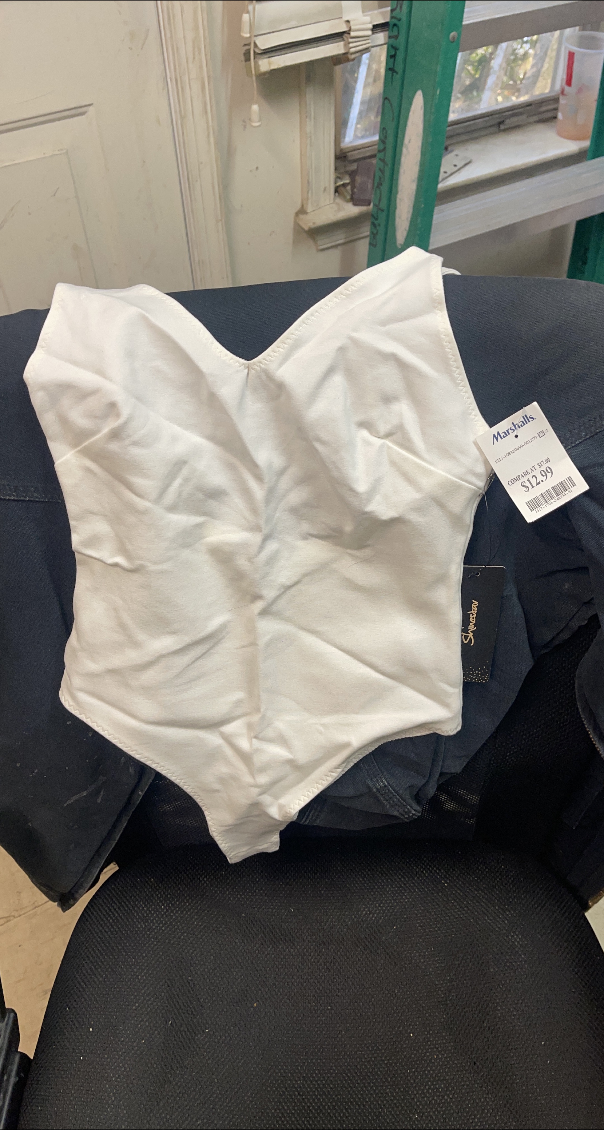 Shinestar White Bodysuit - Size S