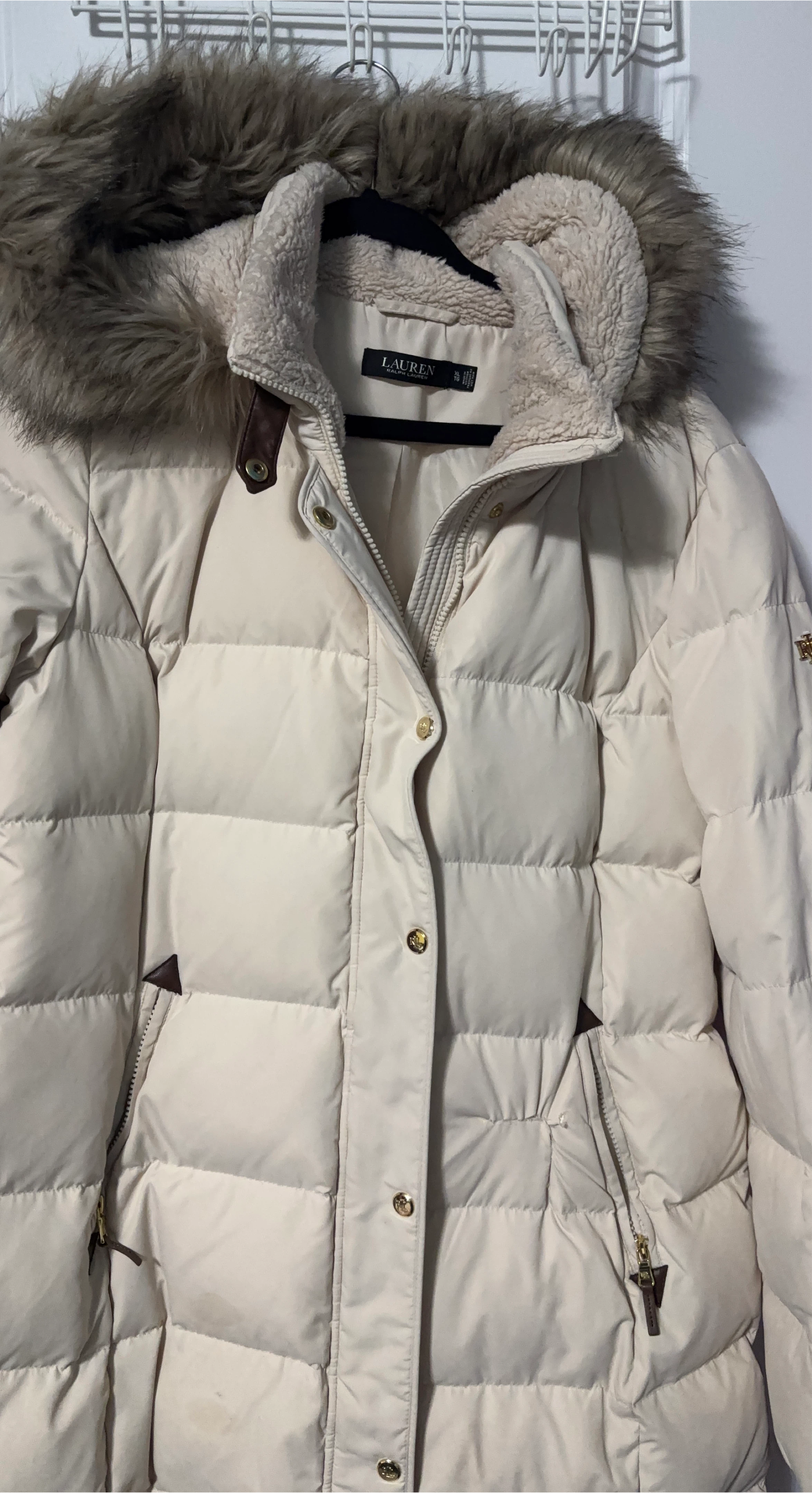 Lauren Ralph Lauren Puffer Jacket - Size XL