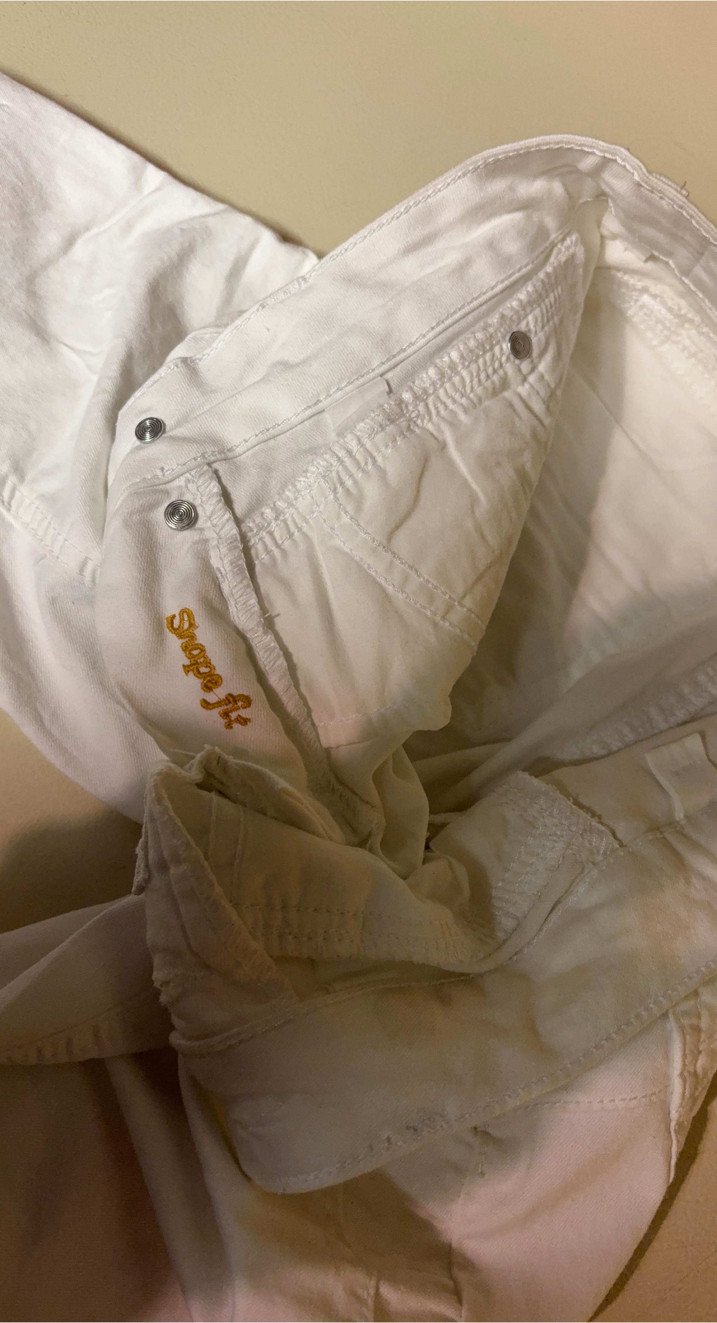 White 'Shape Fit' Jeans
