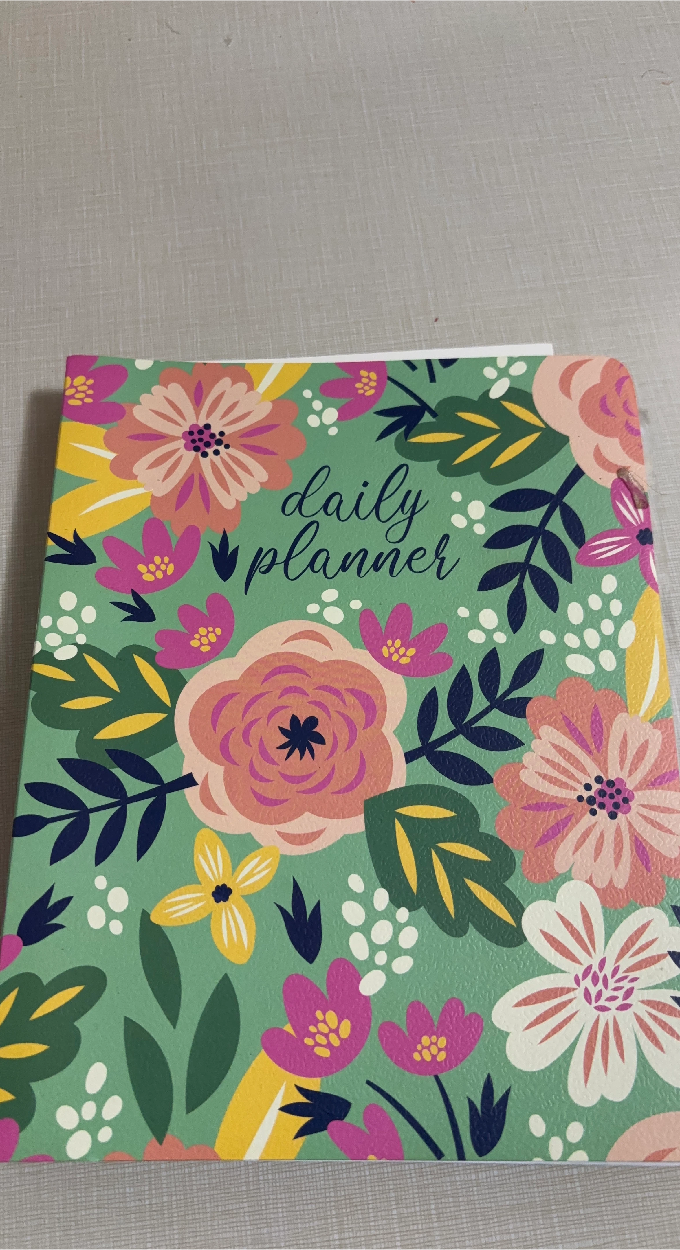 Daily Planner - Floral Design