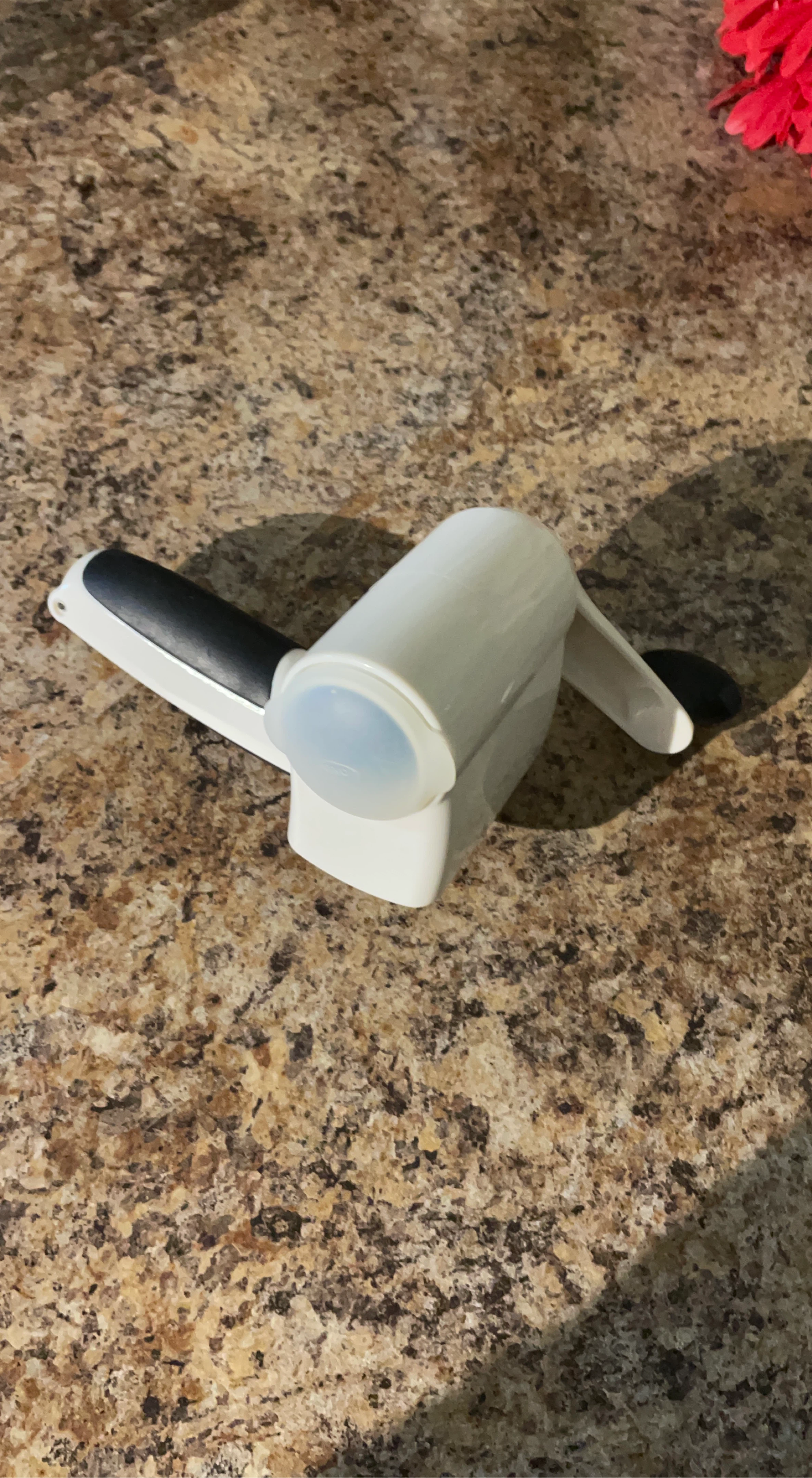 White Rotary Grater