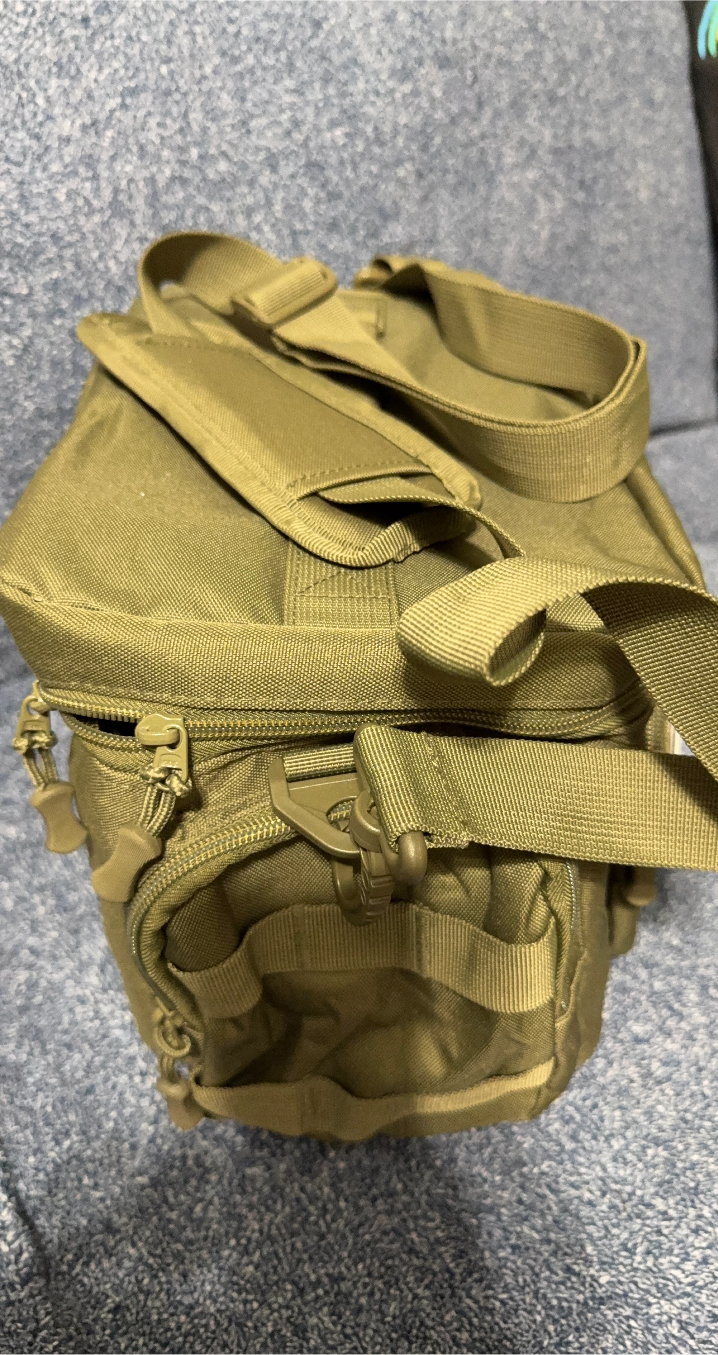 Olive Green Tactical Lunch Bag