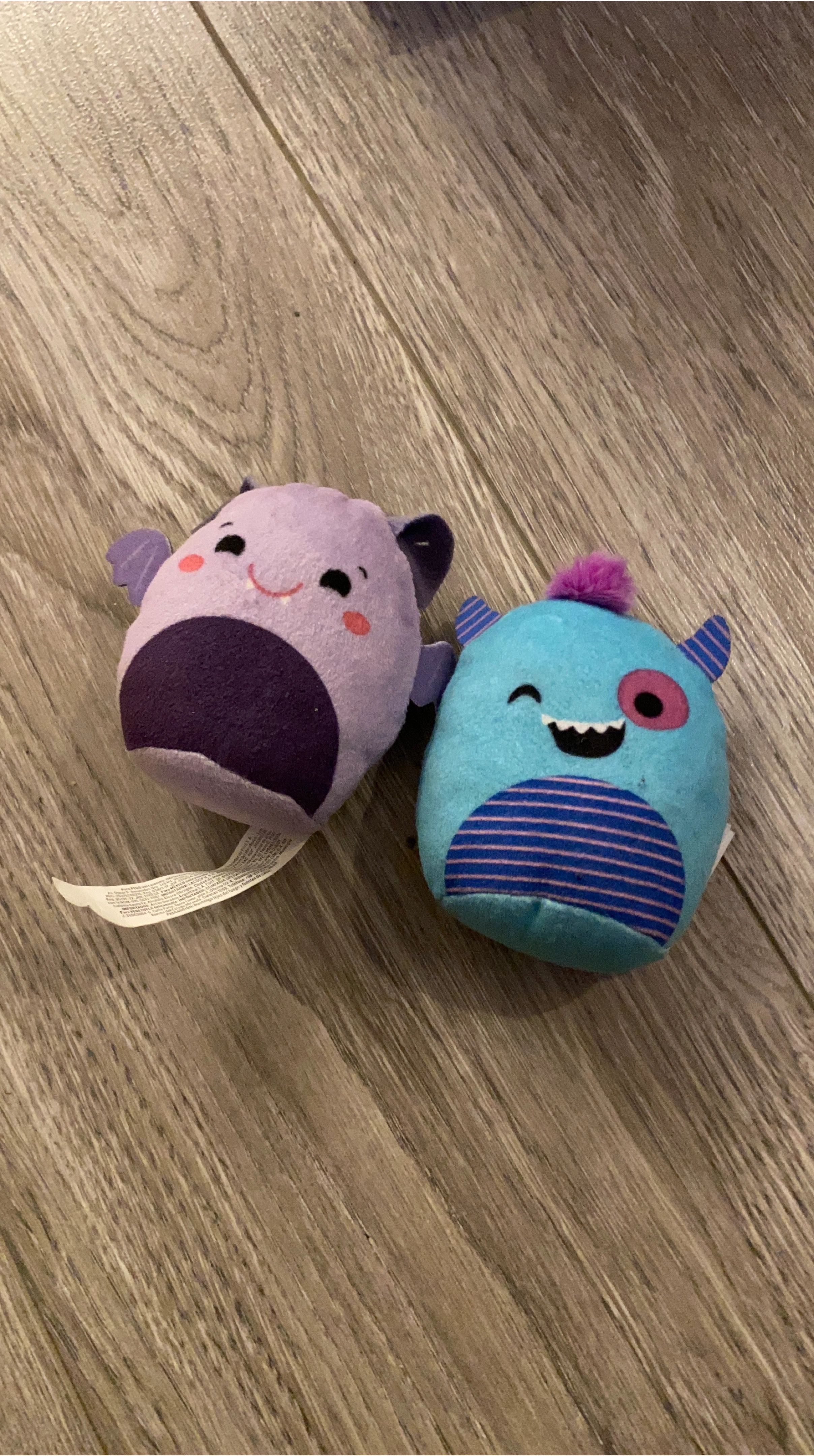 Squishmallows Plush Toys - Blue & Purple