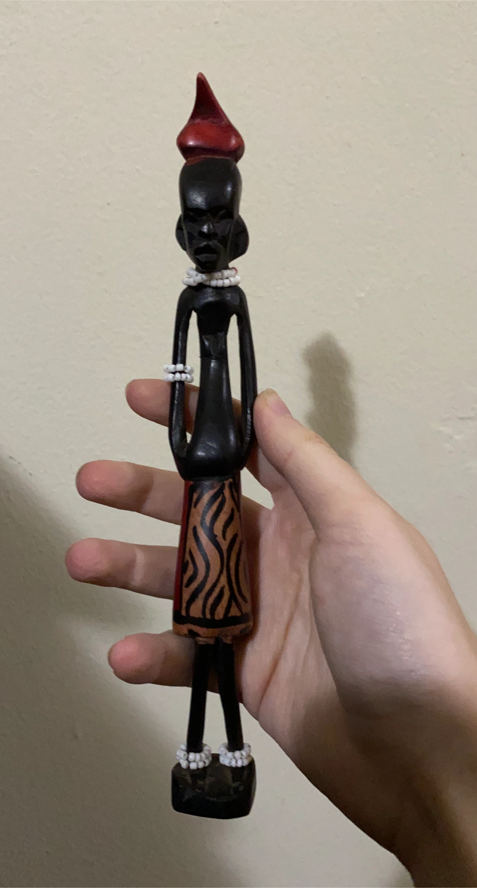 African Carved Wood Figurine