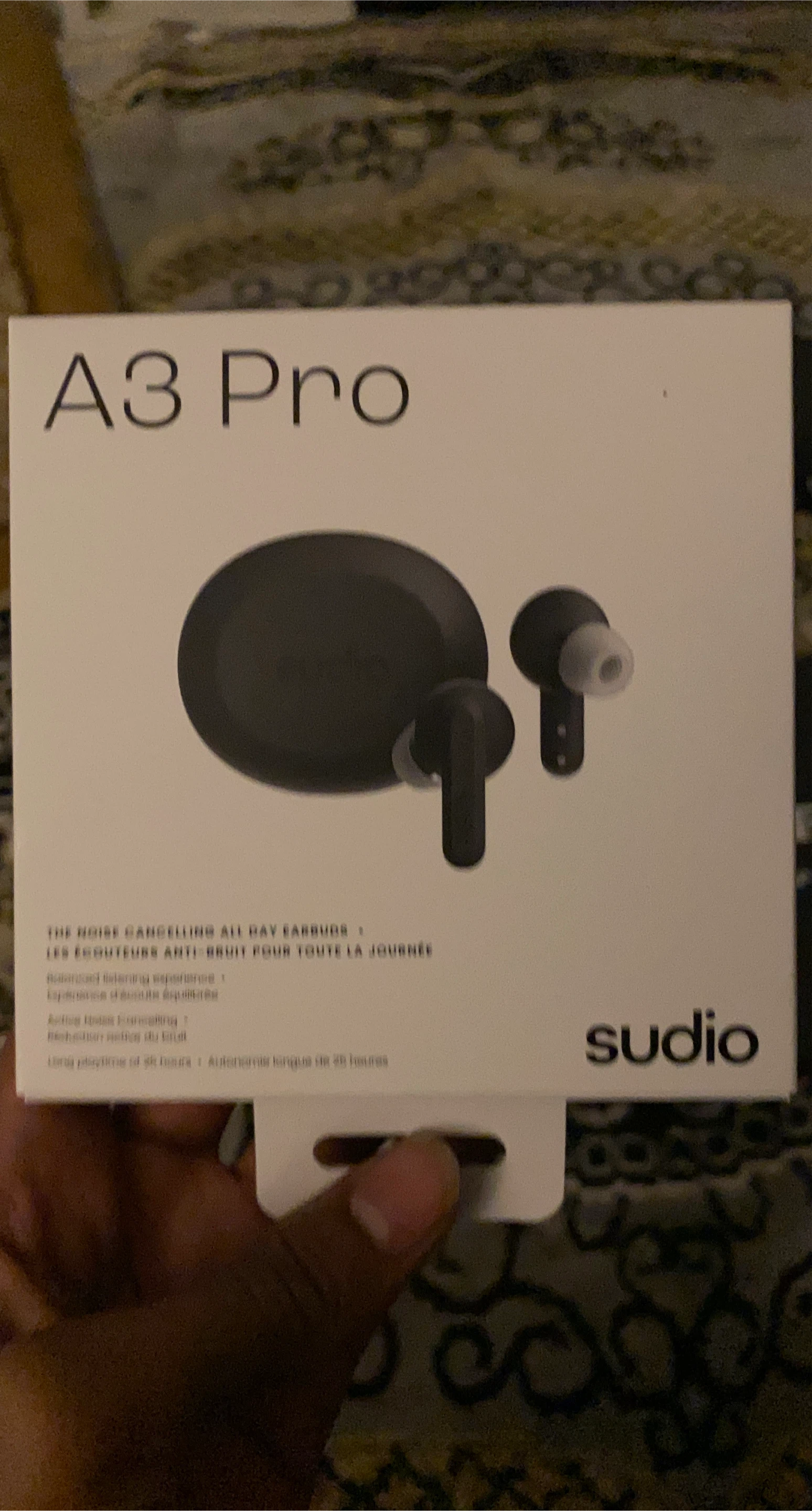 New Sudio A3 Pro Noise Cancelling Earbuds