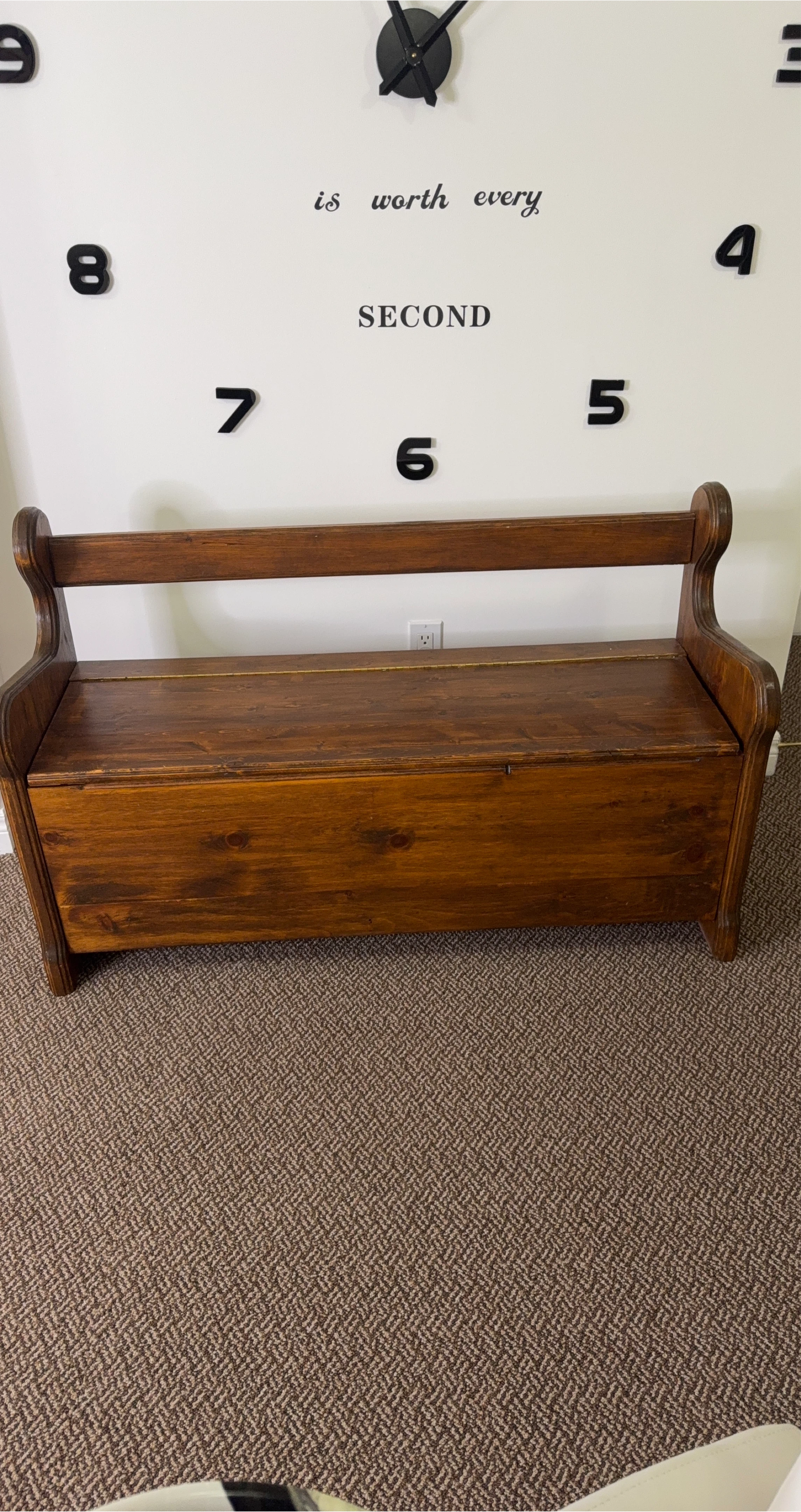 Ken Jarvis Wooden Storage Bench