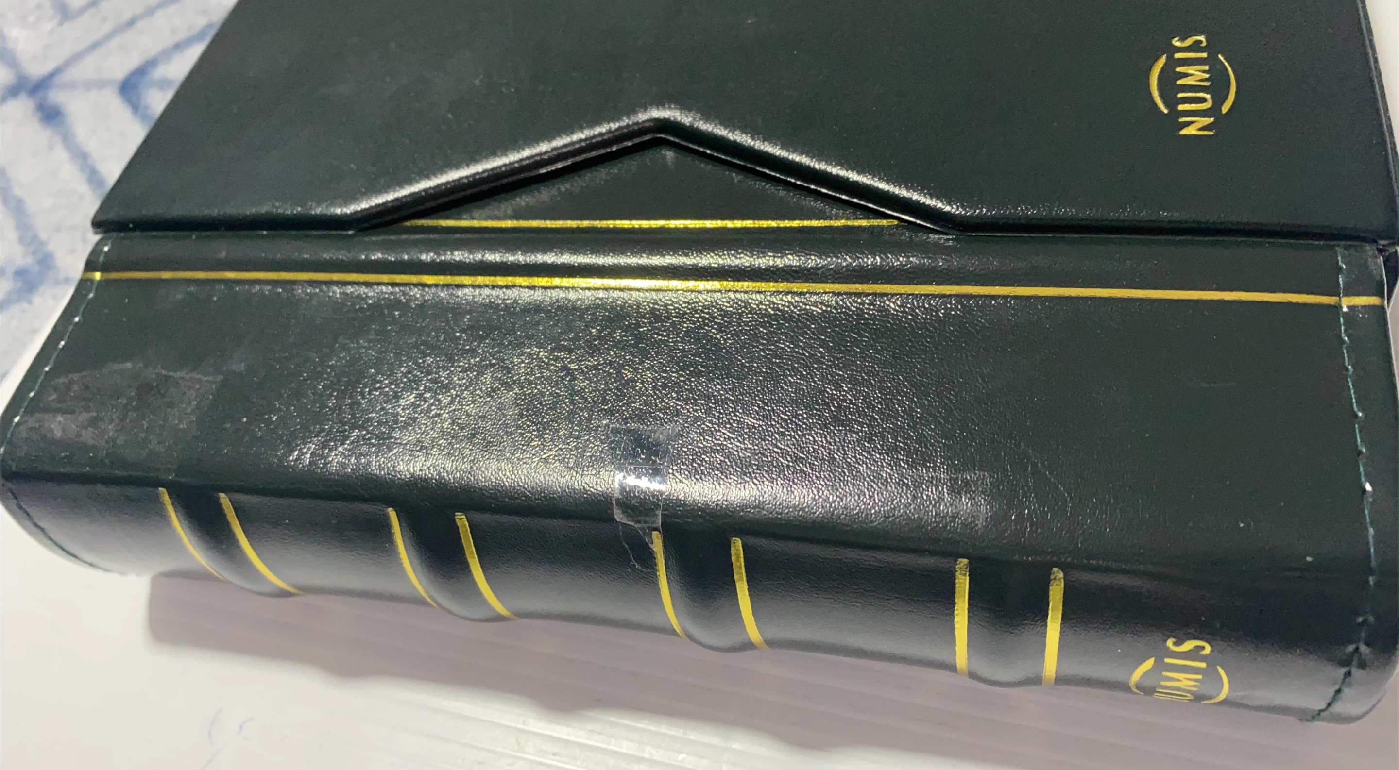 OLD Coin Collection Album with Various World Coins