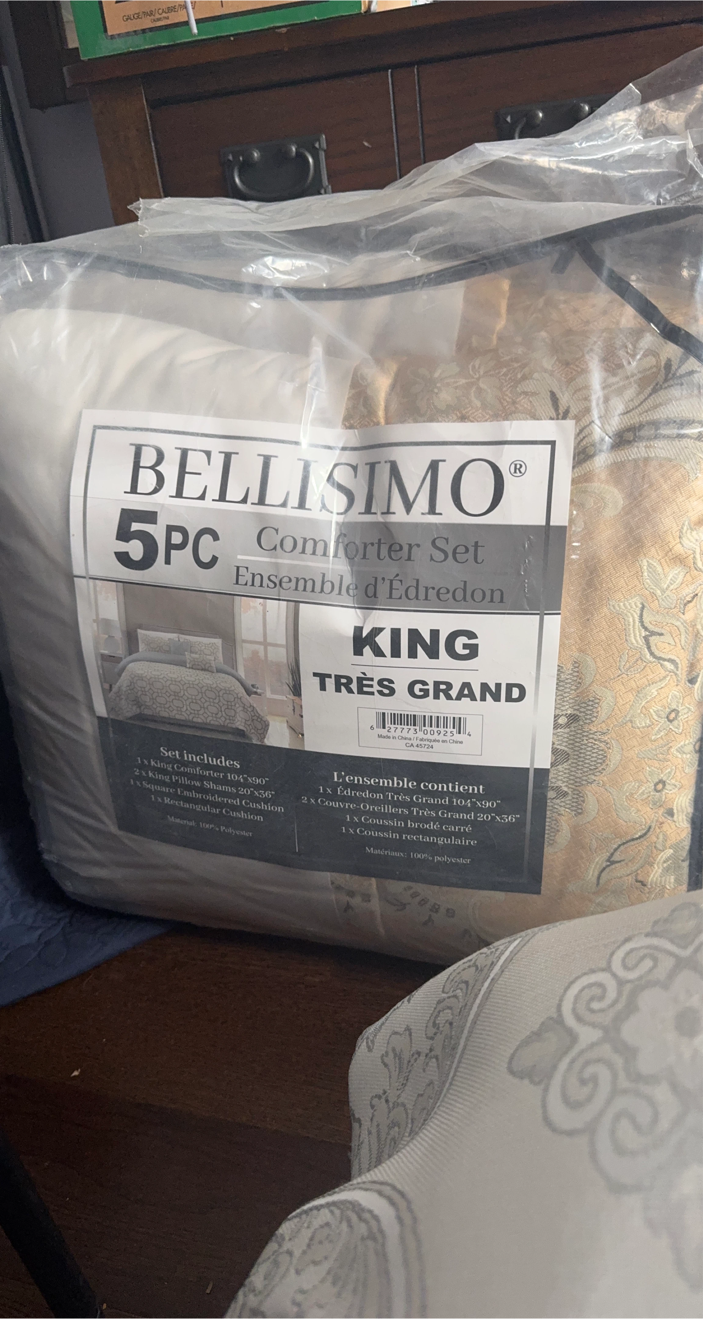 Bellisimo 5PC King Comforter Set
