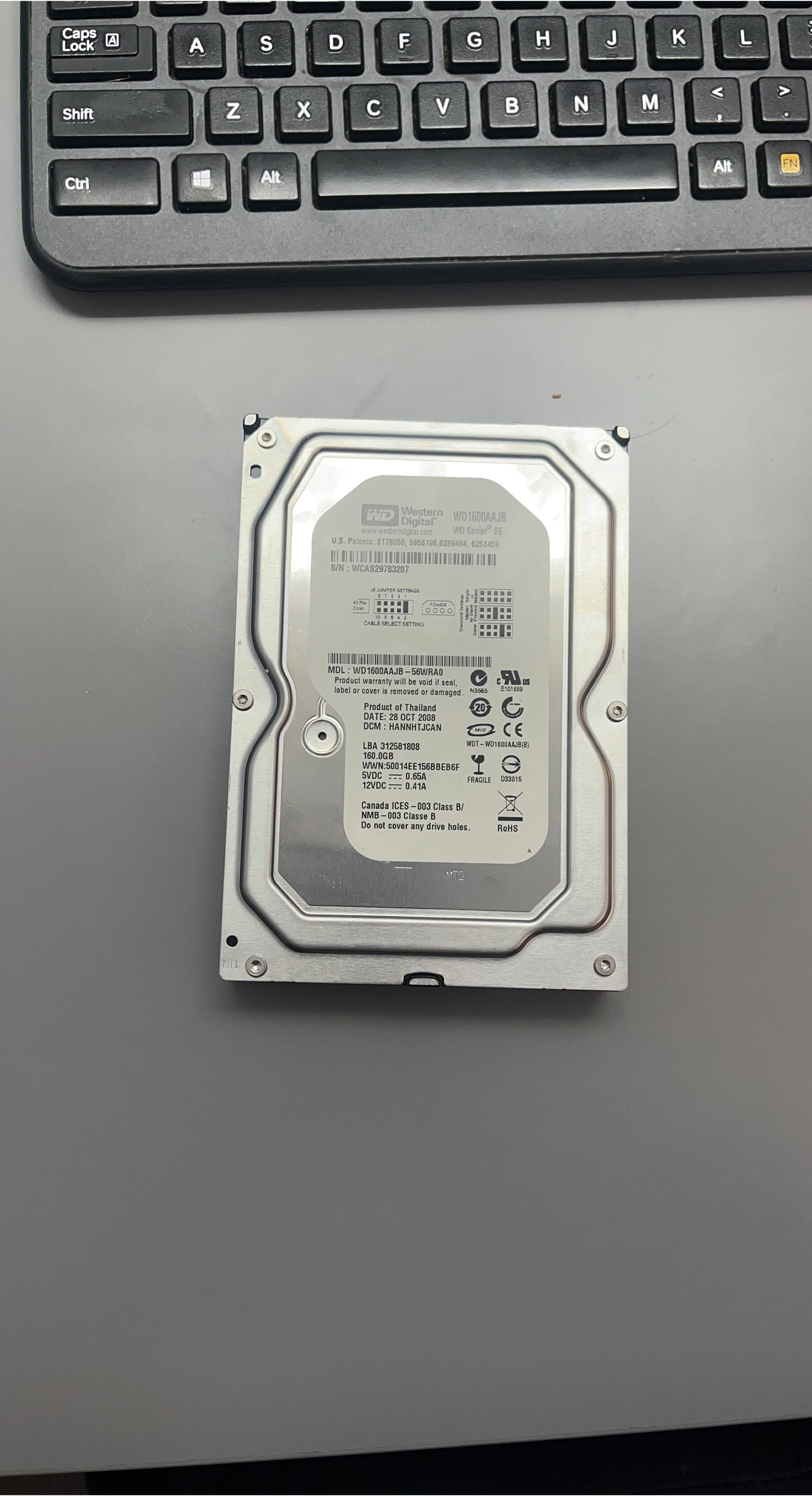 Western Digital WD1600AAJB 160GB Hard Drive