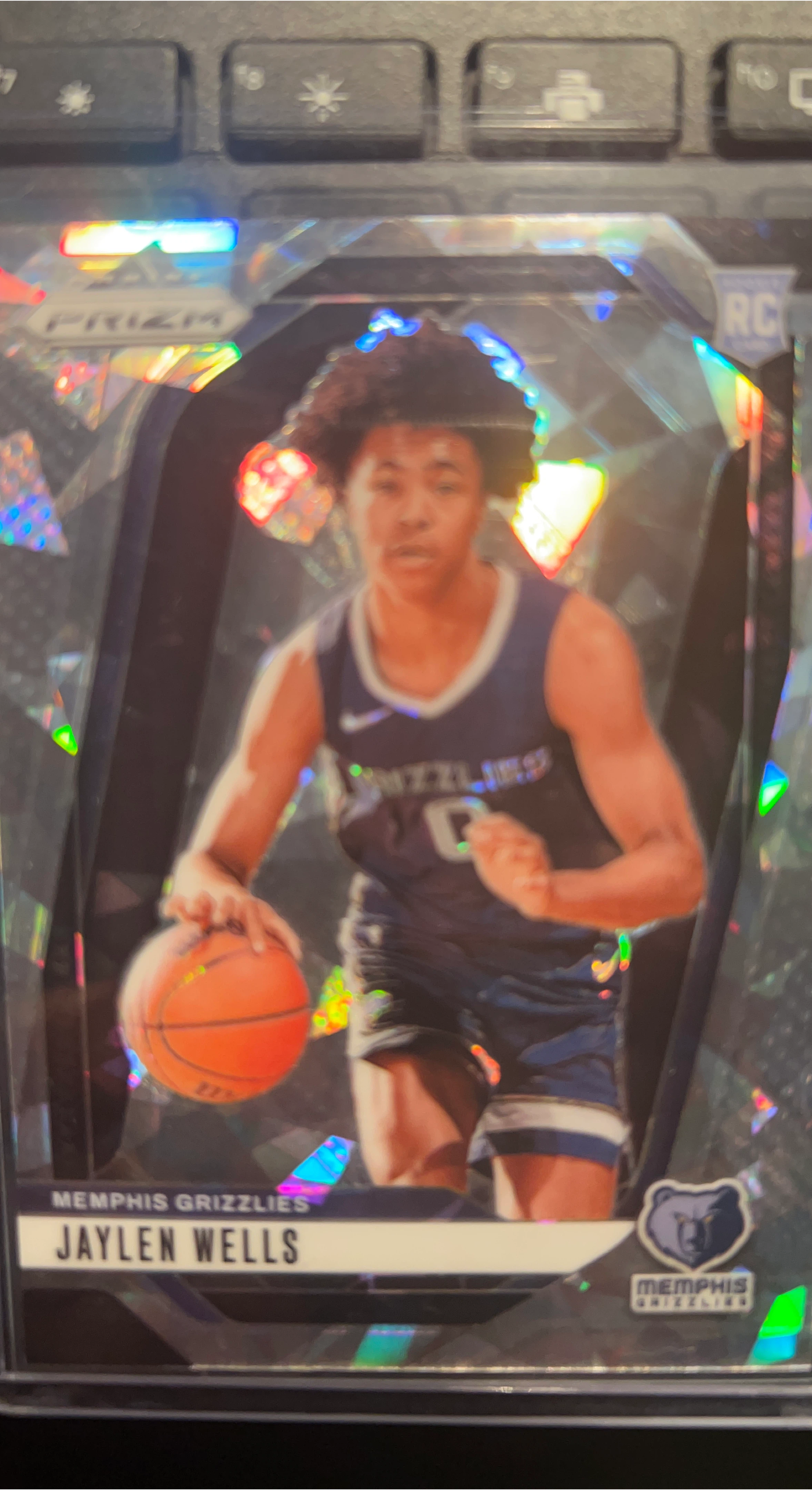 Jaylen Wells RC Prizm Basketball Card
