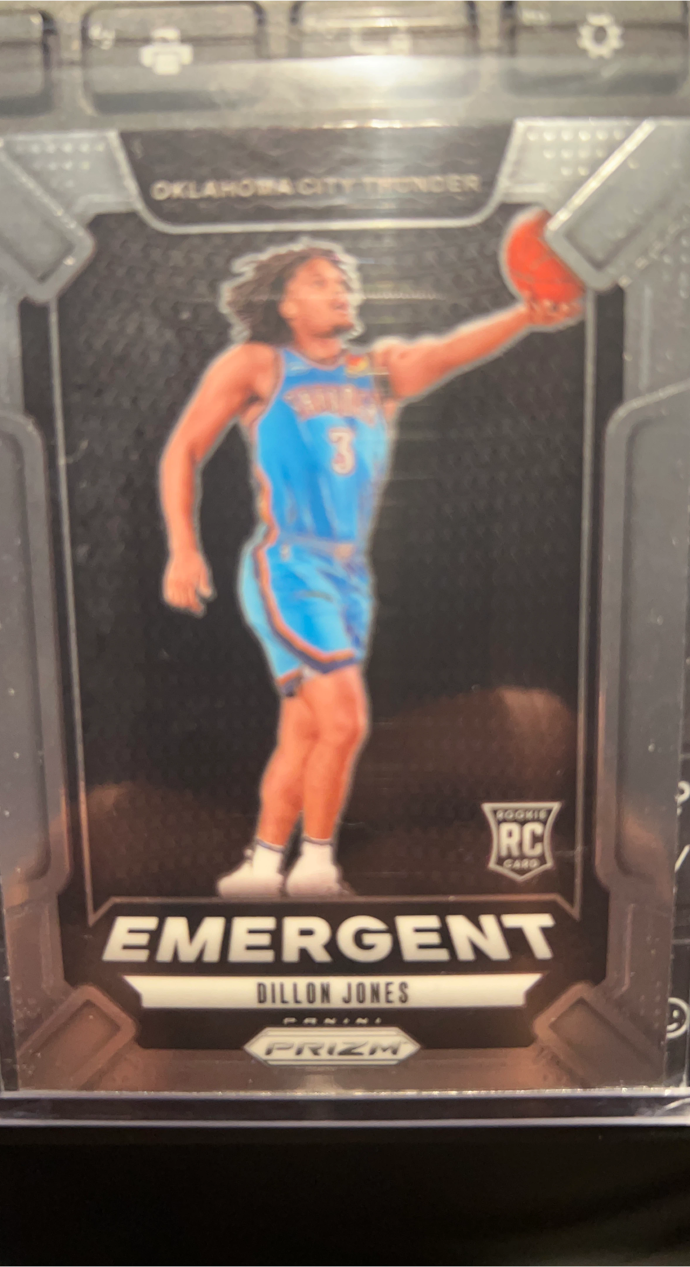 Dillon Jones Emergent Rookie Card