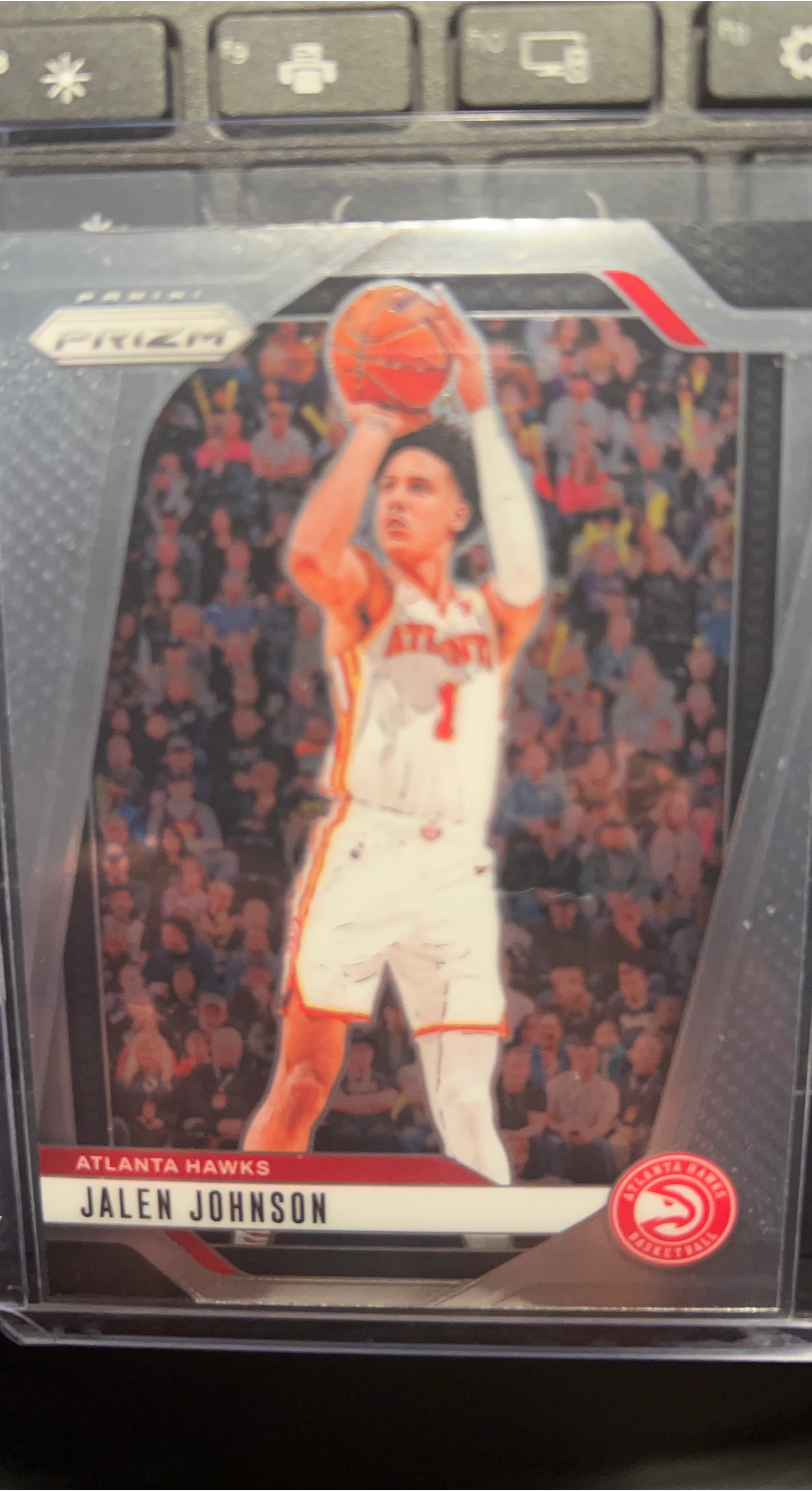 Jalen Johnson Atlanta Hawks Prizm Trading Card