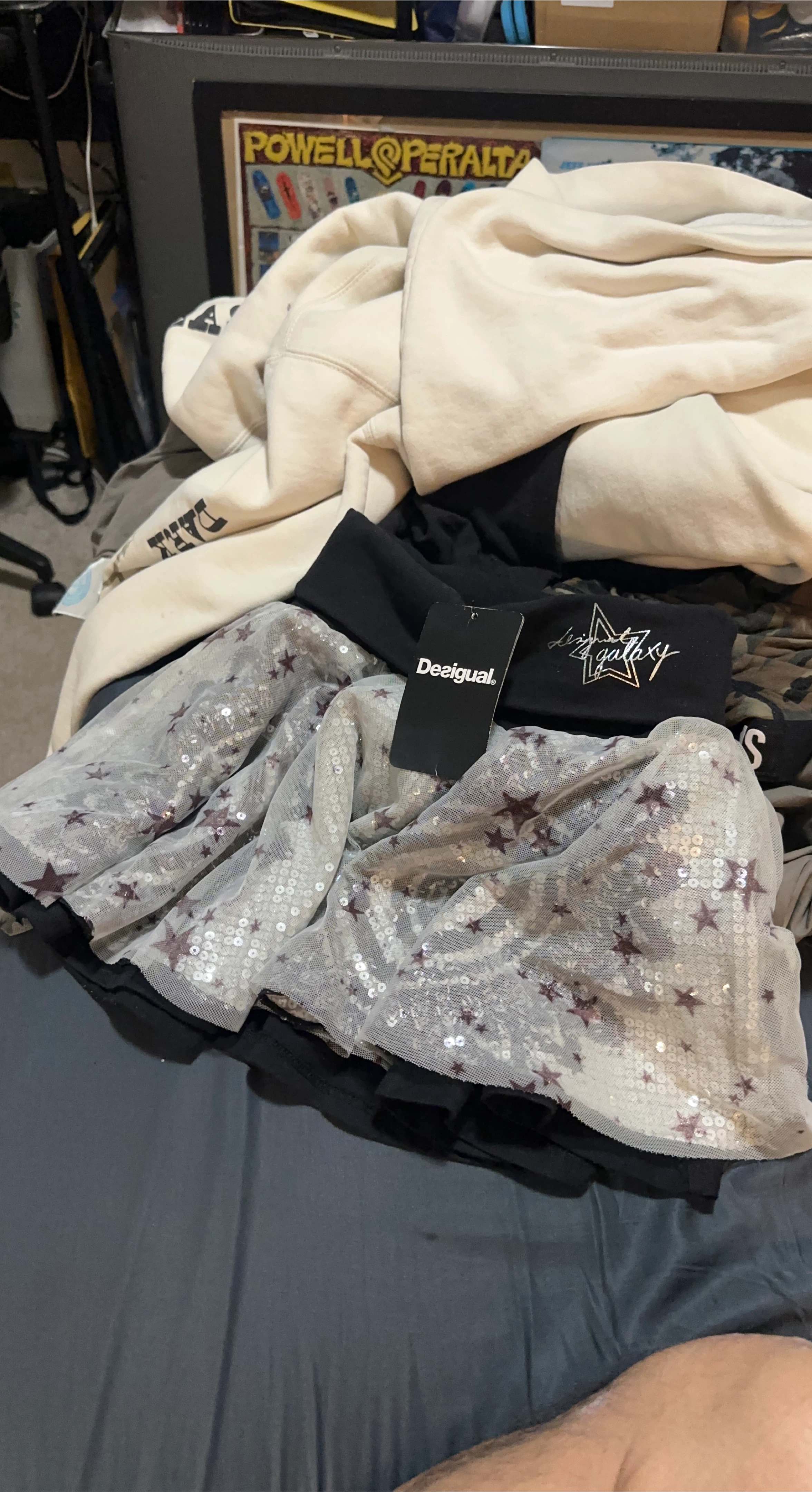Desigual Galaxy Star Sequin Skirt - photo 2