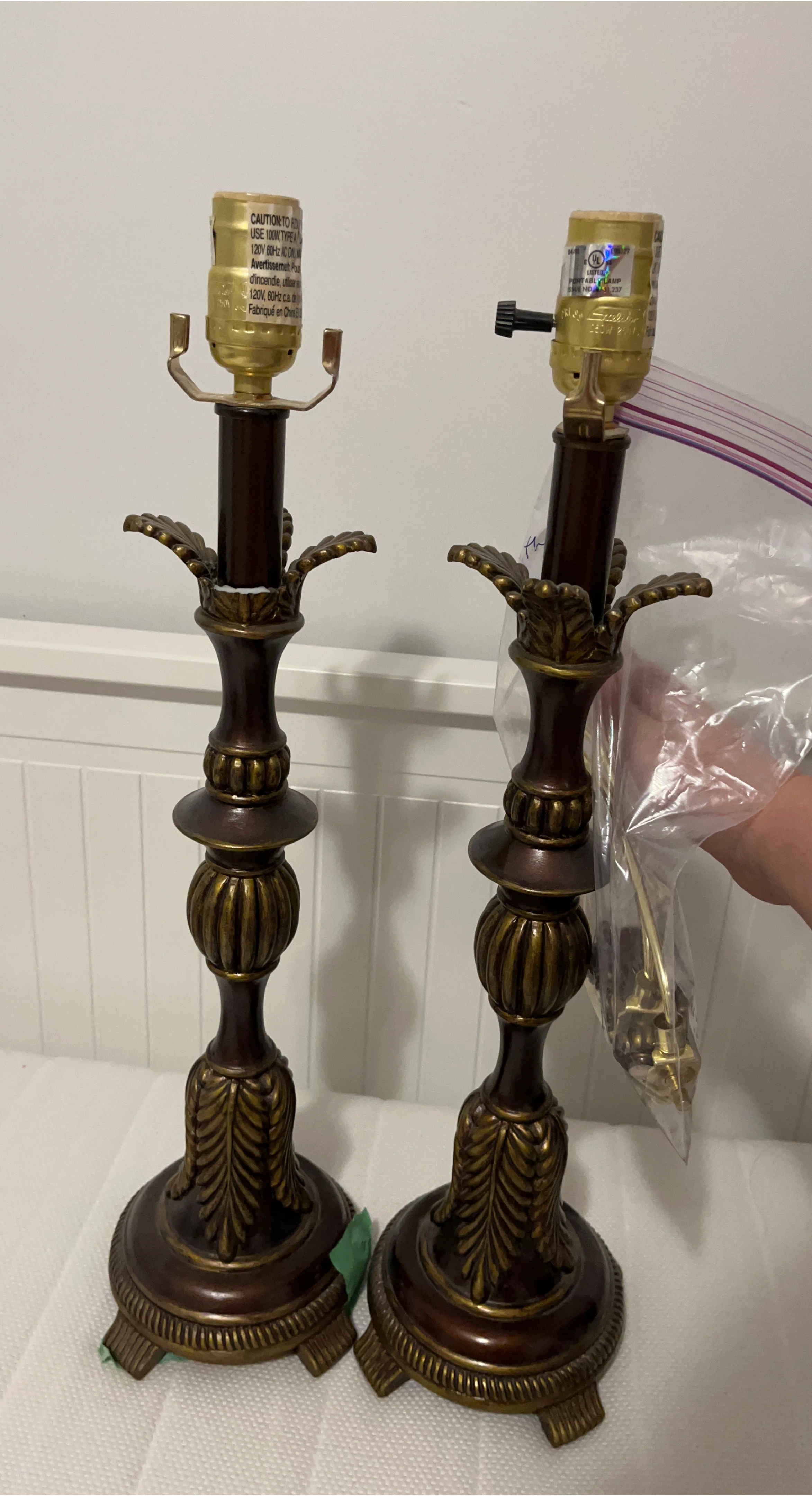 Vintage Style Table Lamps (Set of 2)