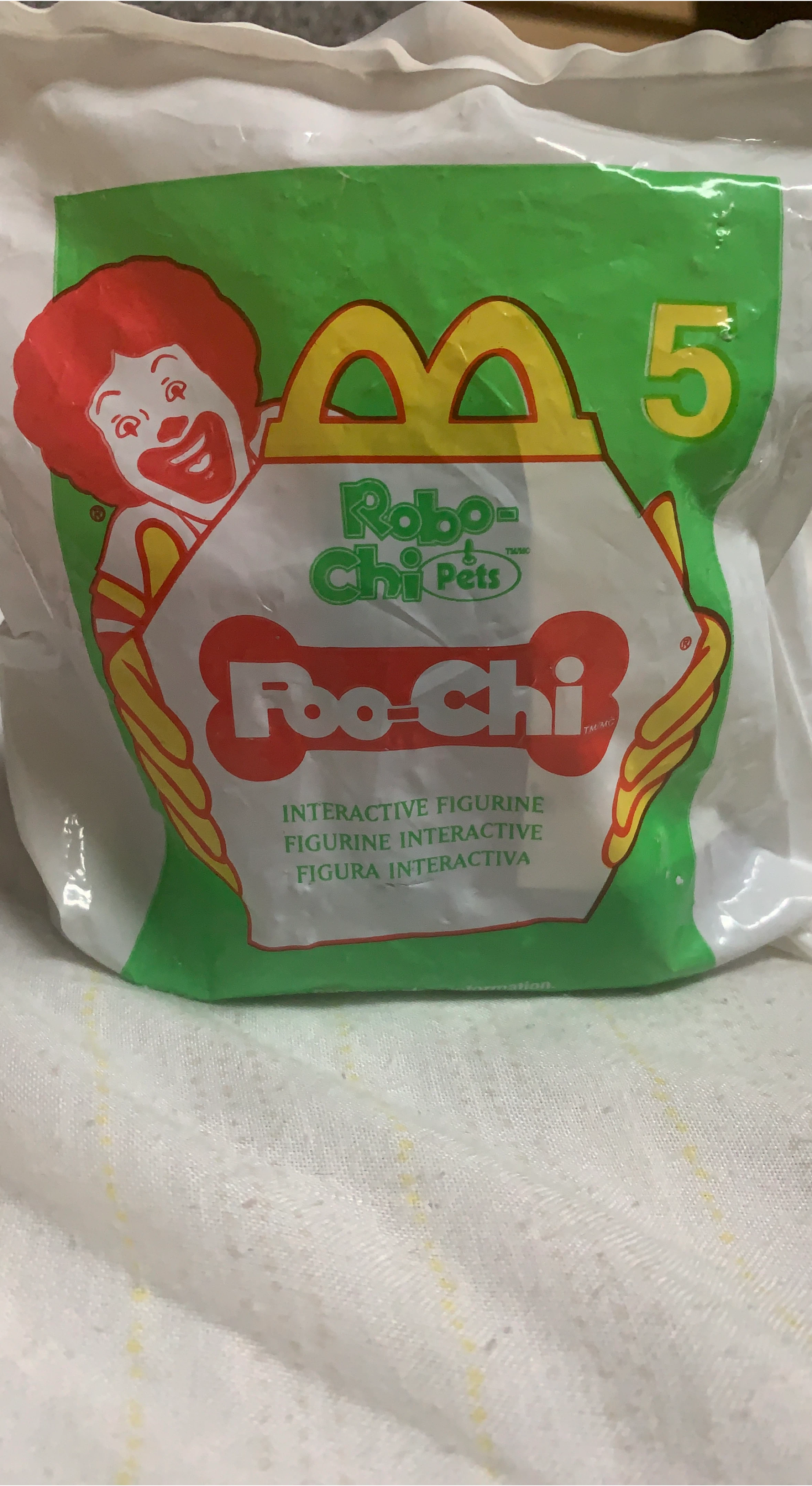 McDonald's Robo-Chi Pets, Poo-Chi Interactive Figurine