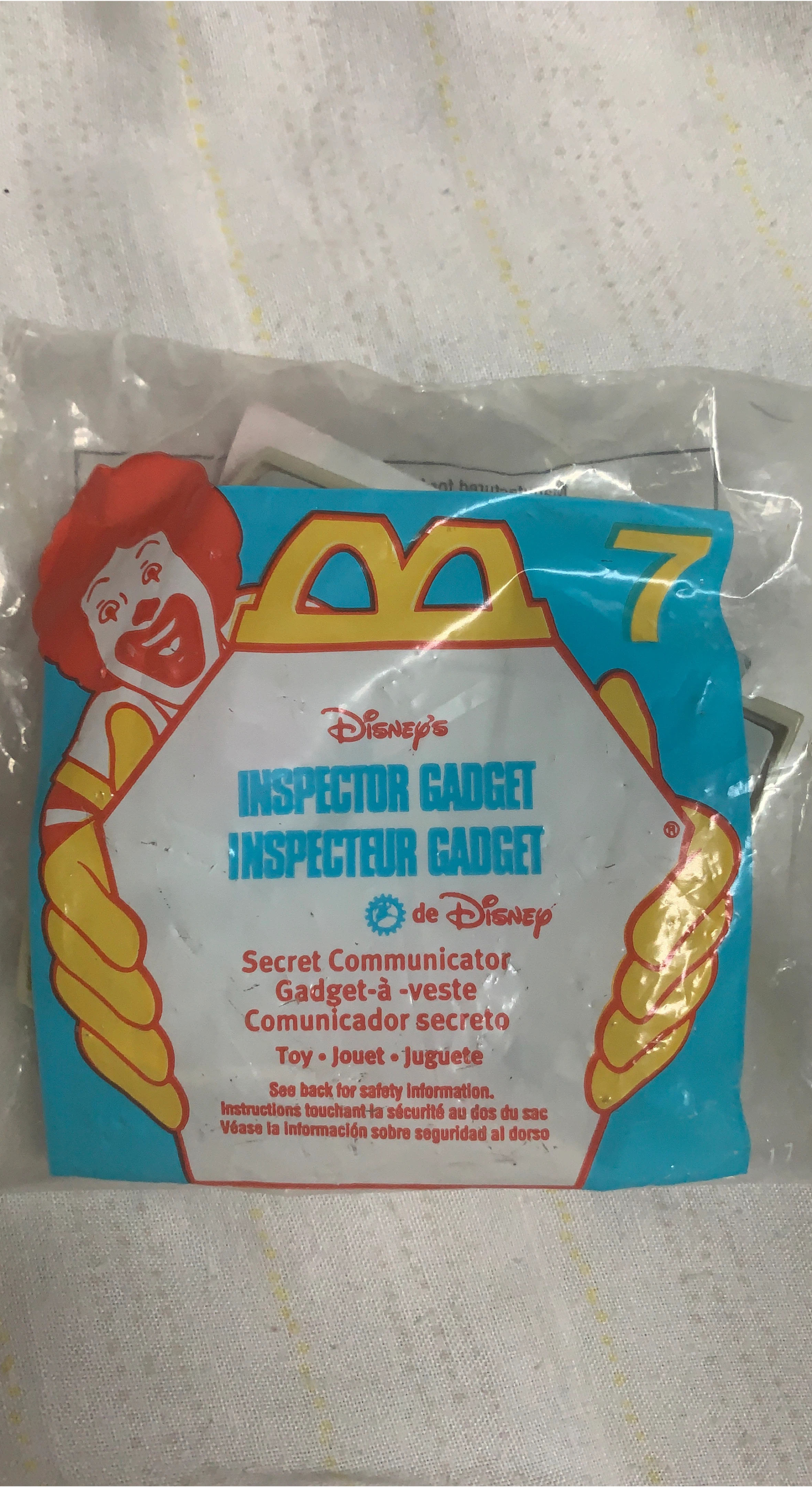 1999 Disney's Inspector Gadget Secret Communicator Toy 7