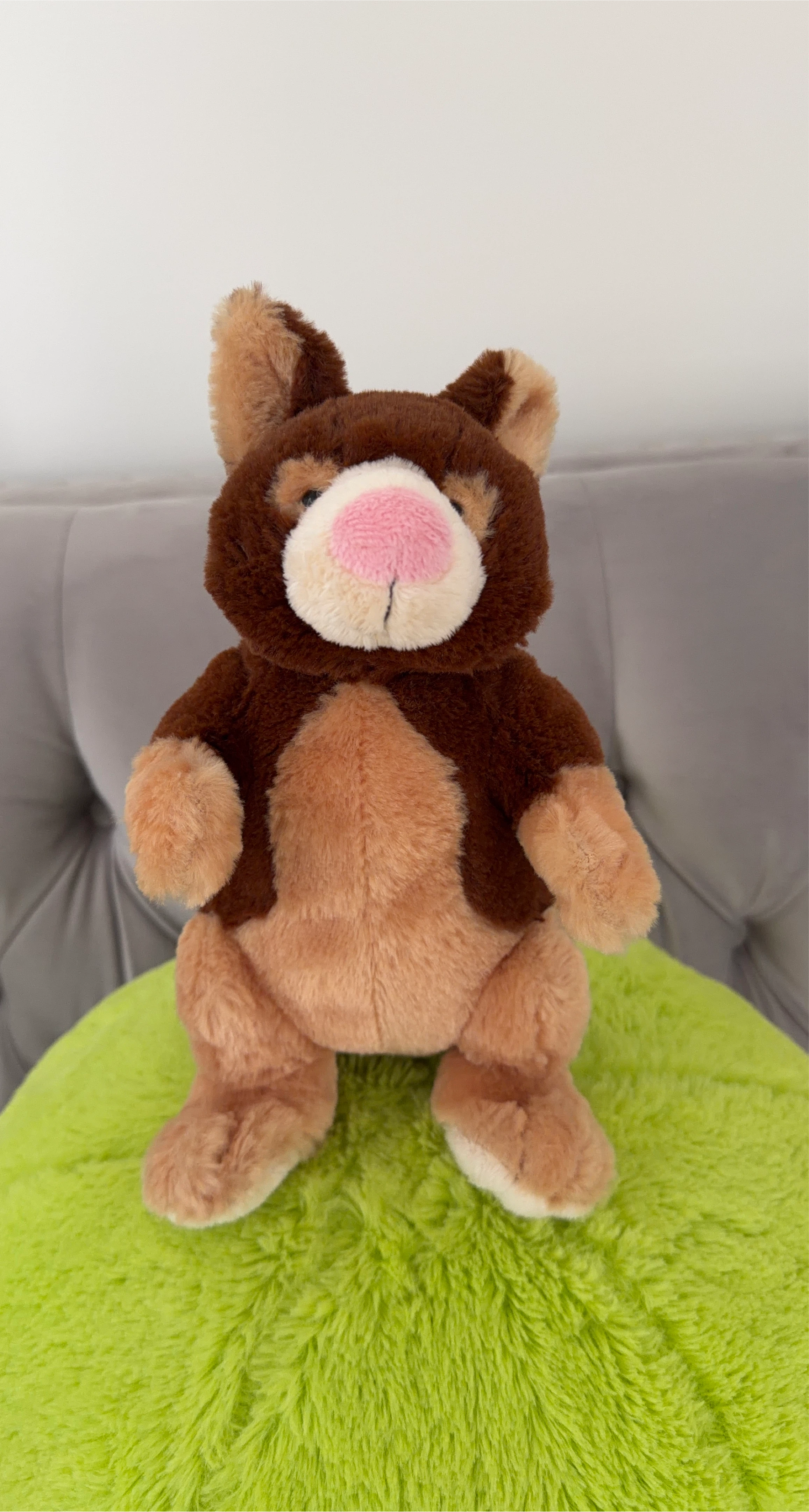 Brown Plush Stuffed Animal Toy