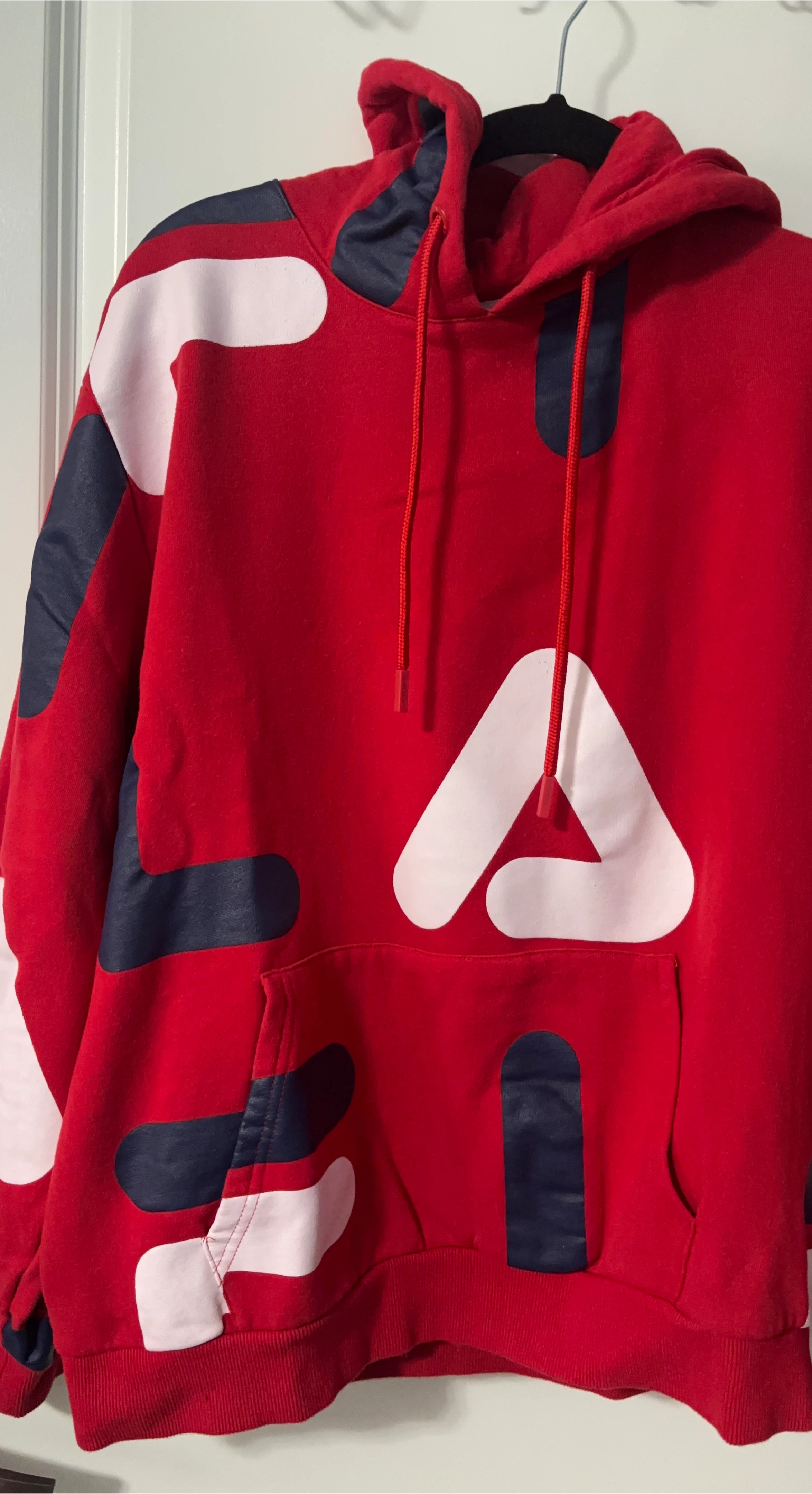 Fila Red Hoodie🏆