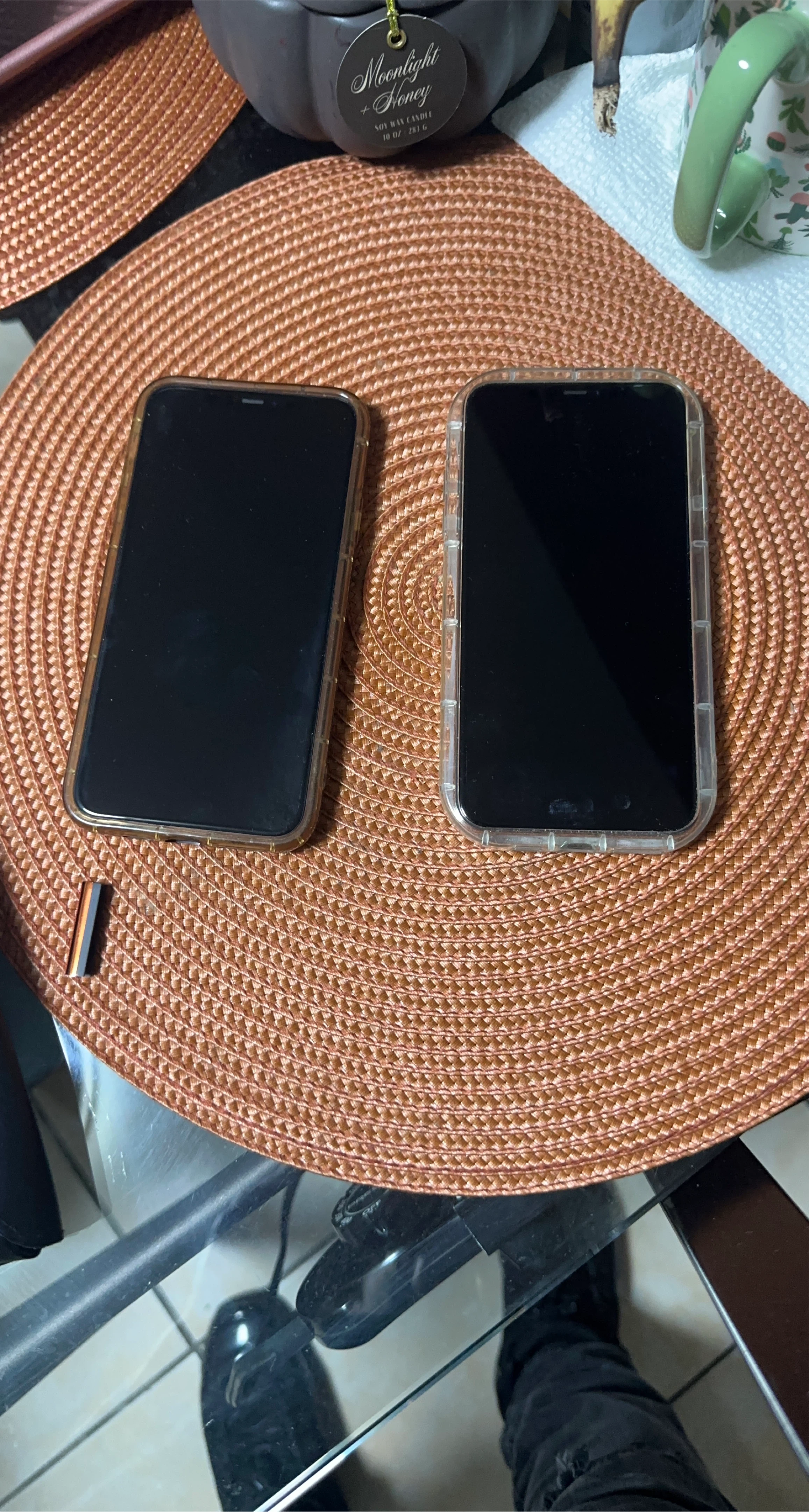 Two iPhone Cell Phones 11 pro max