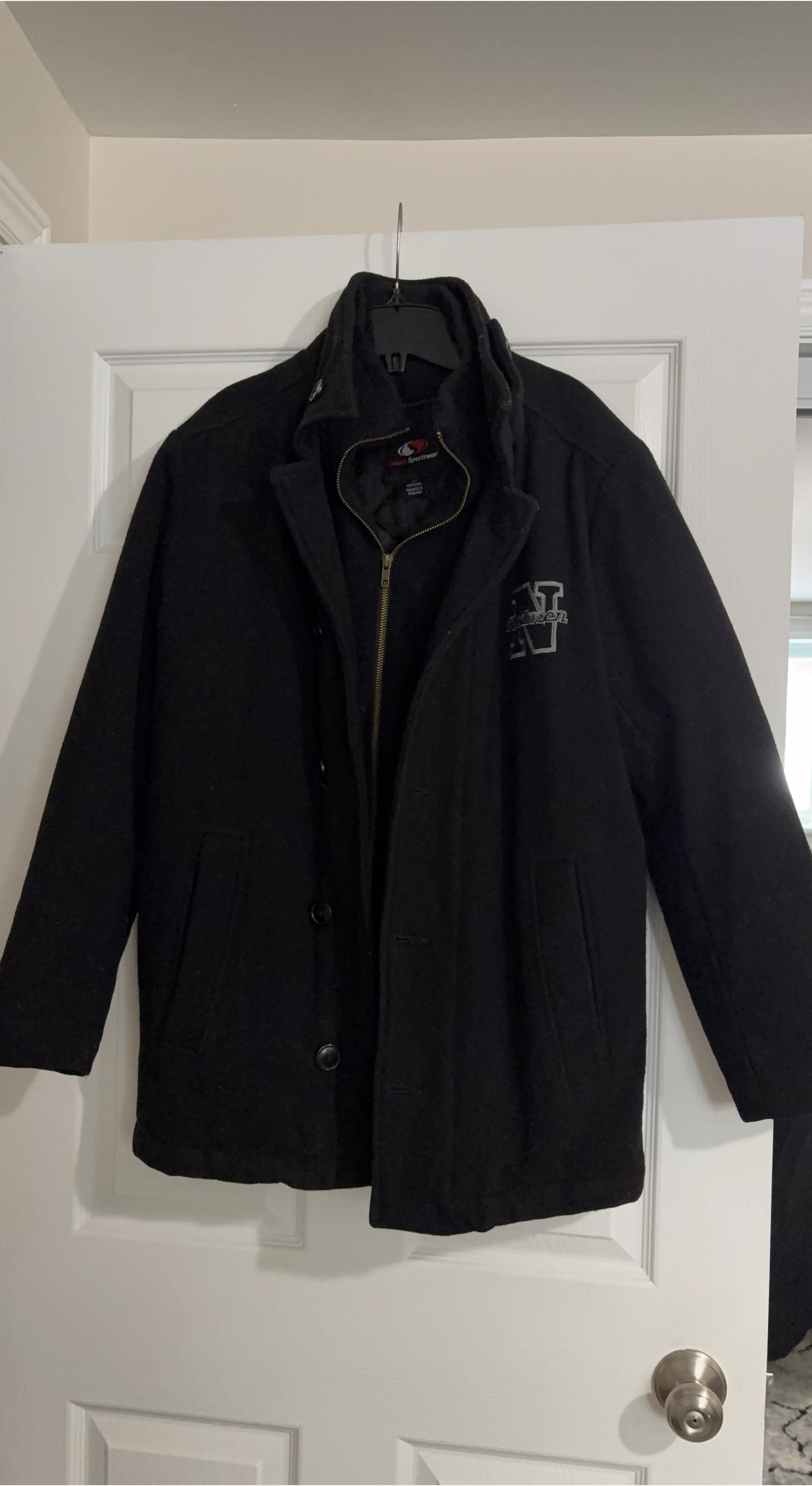 NEWMARKET REFMEN Wool Level Sportswear Black Jacket