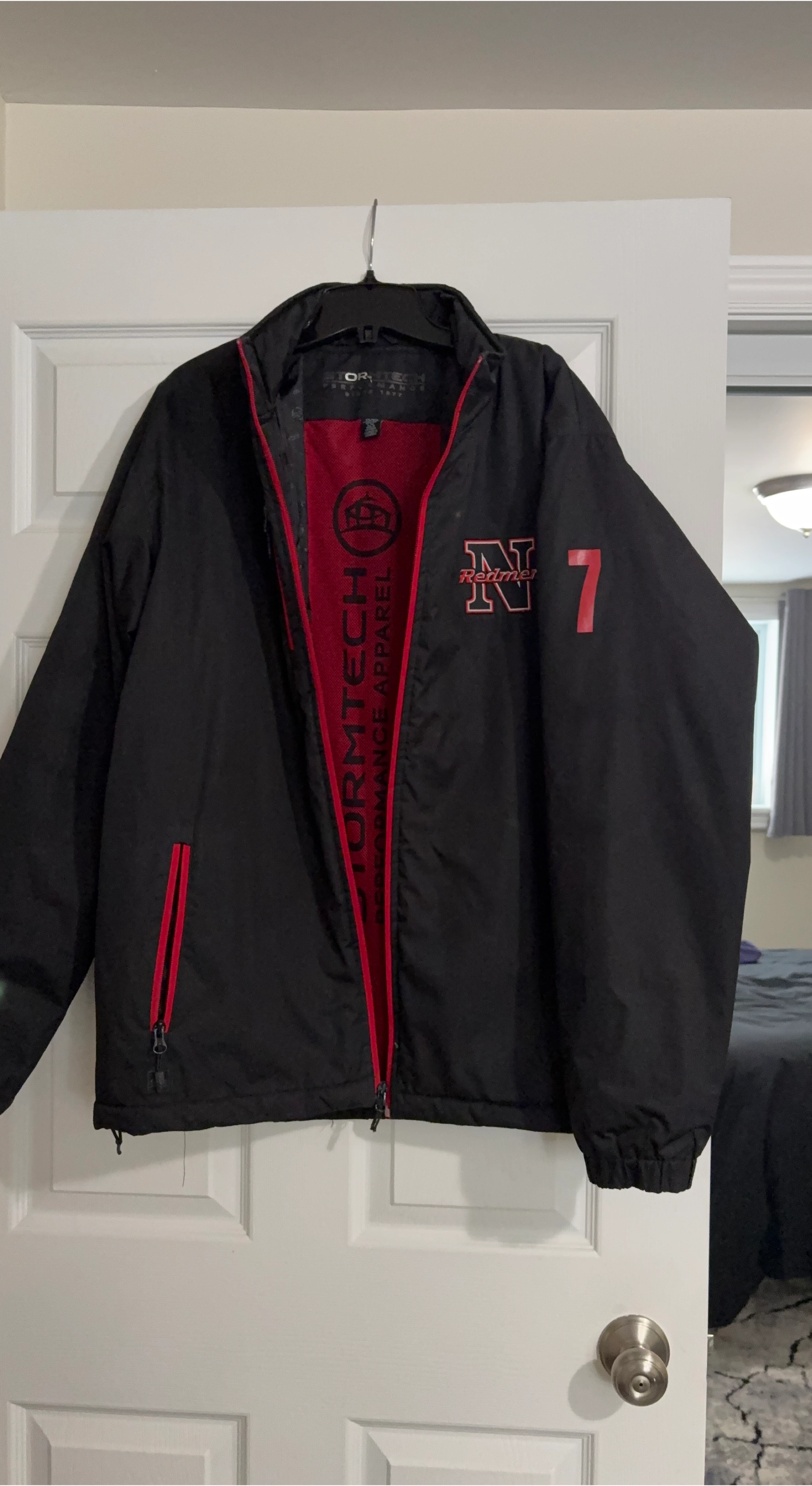 NEWMARKET REDMEN Stormtech Black Jacket
