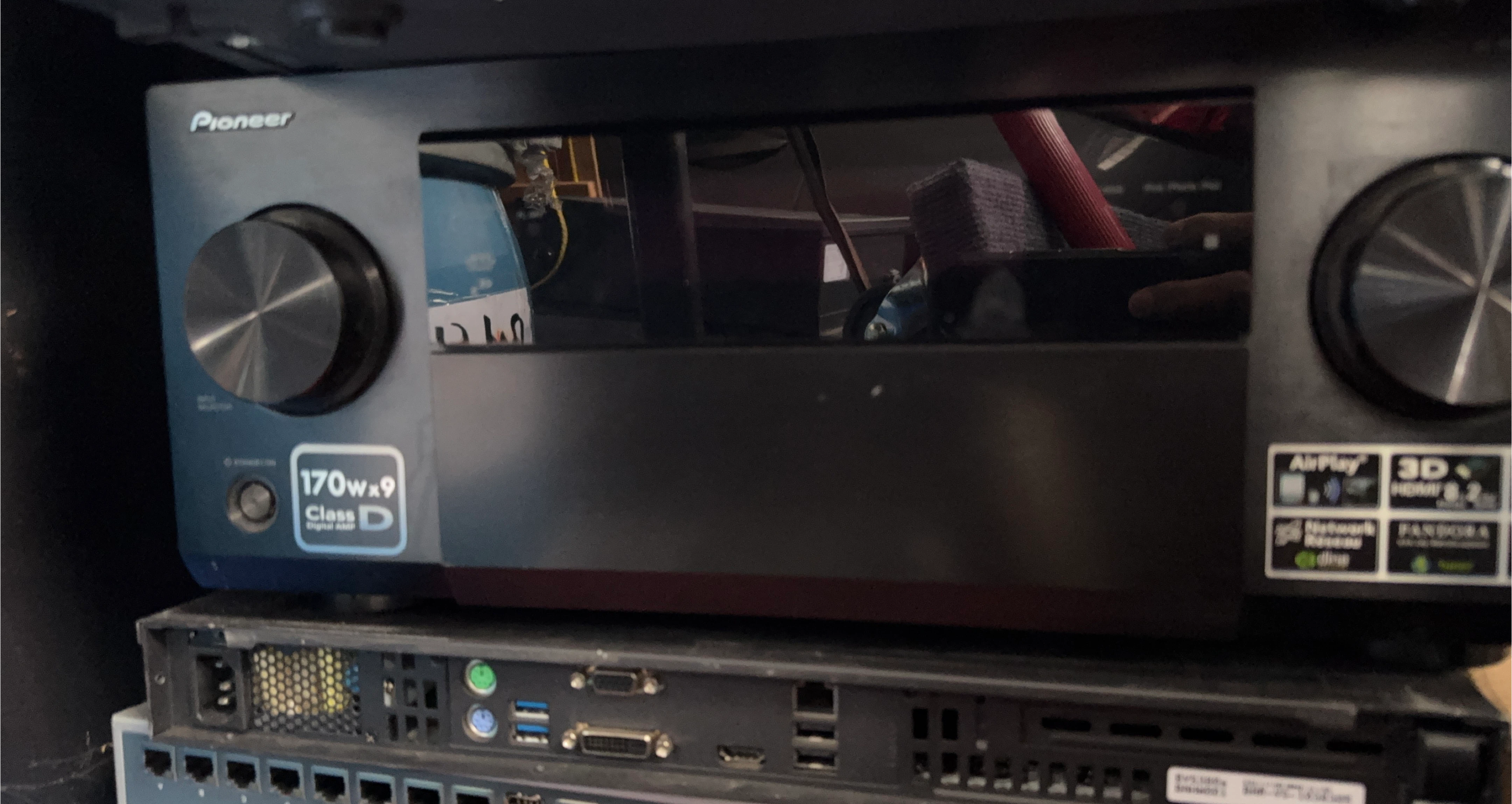 Pioneer SC-1527 170W x 9 Class D Digital Amp