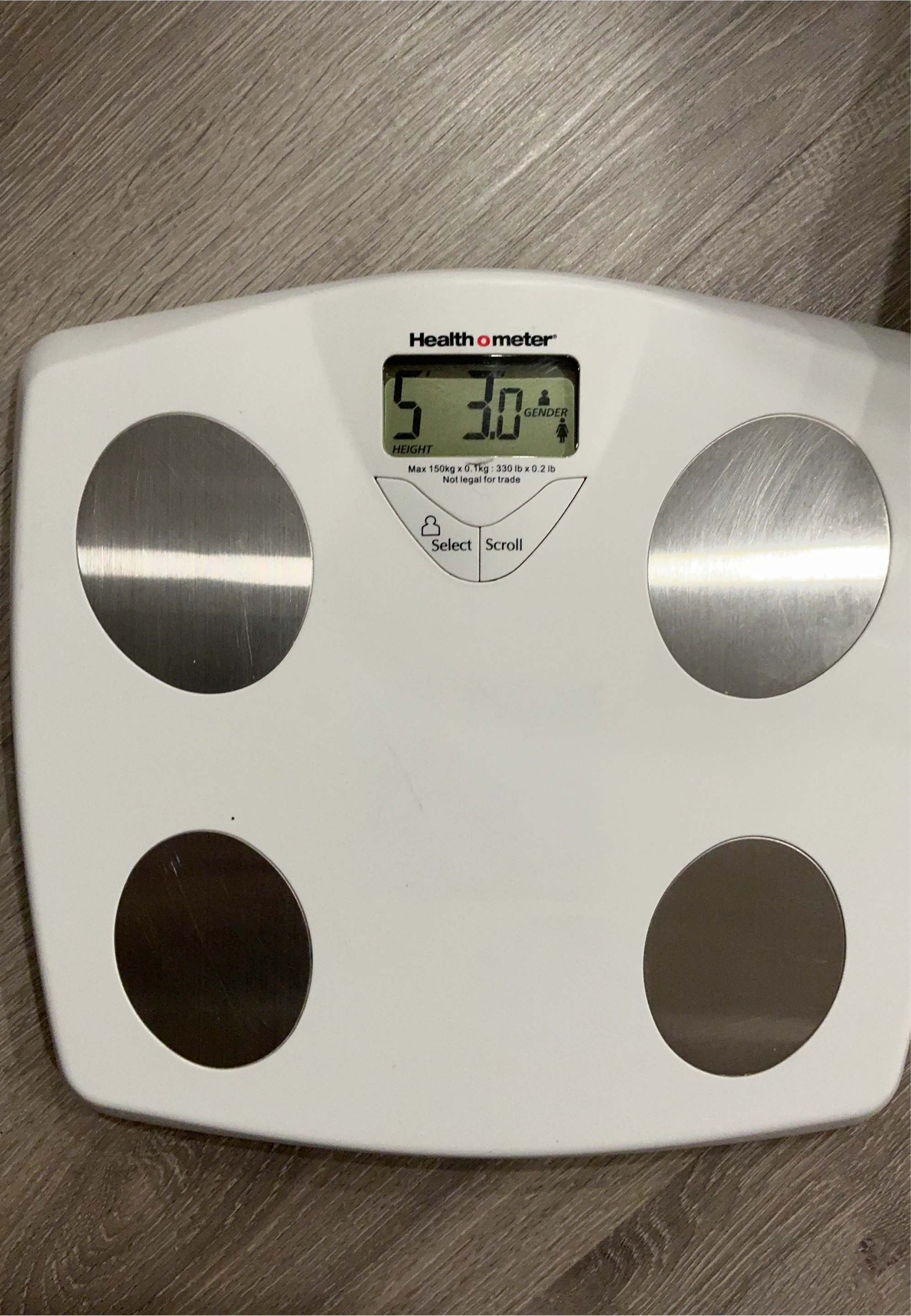 Healthometer Scale