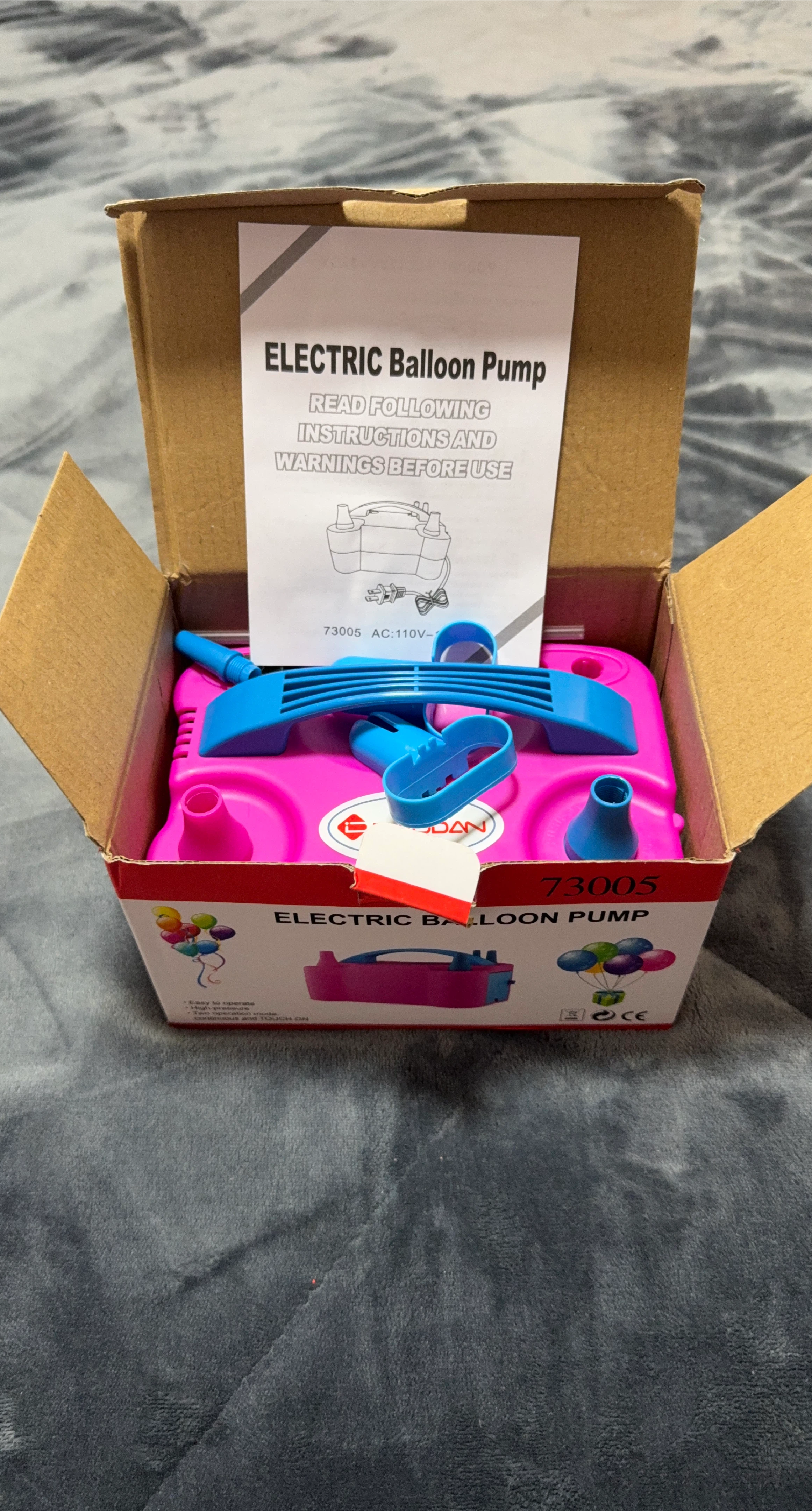 Electric Balloon Pump - Brand New in Box!