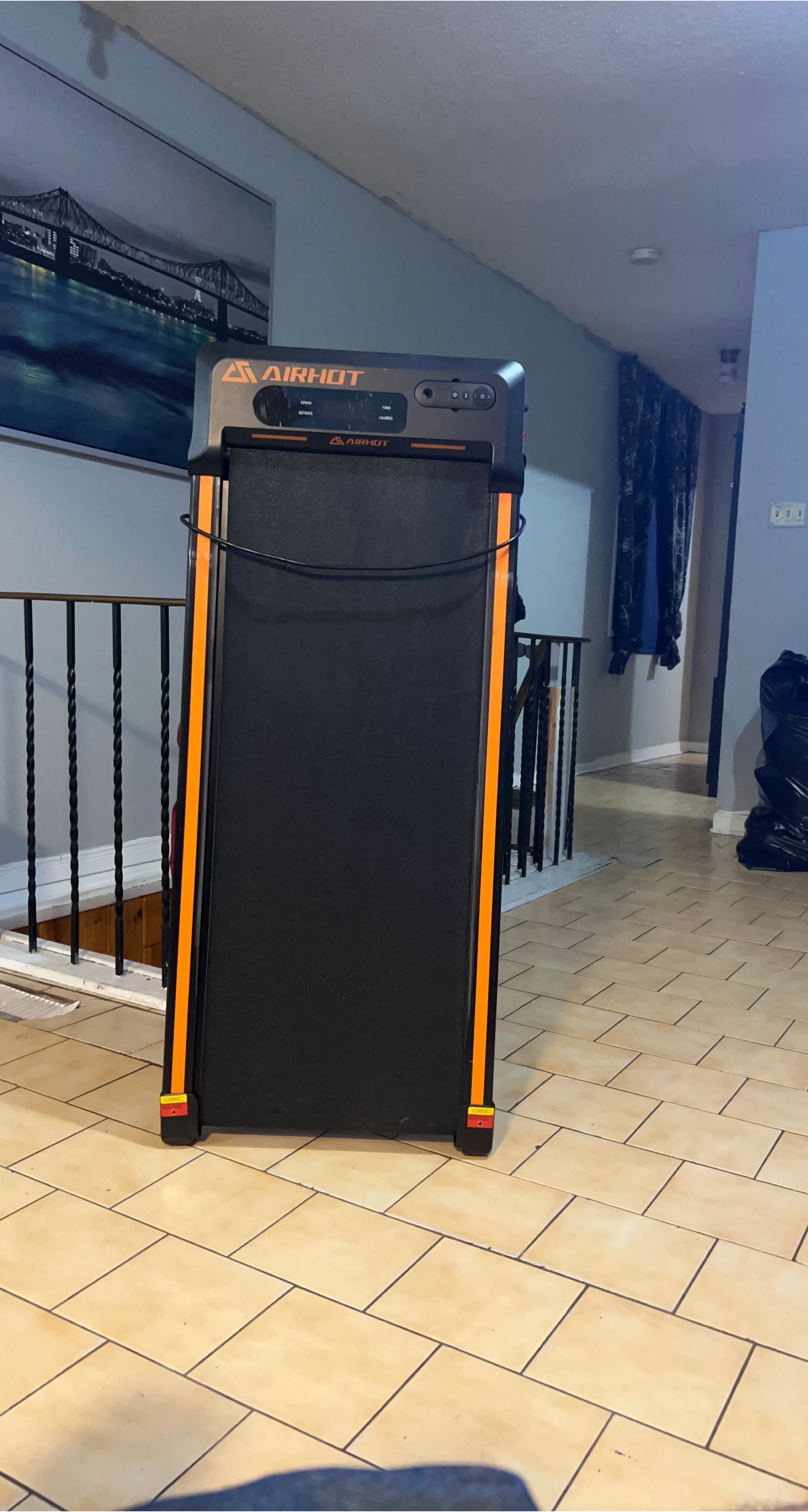 AIRHOT Folding Treadmill