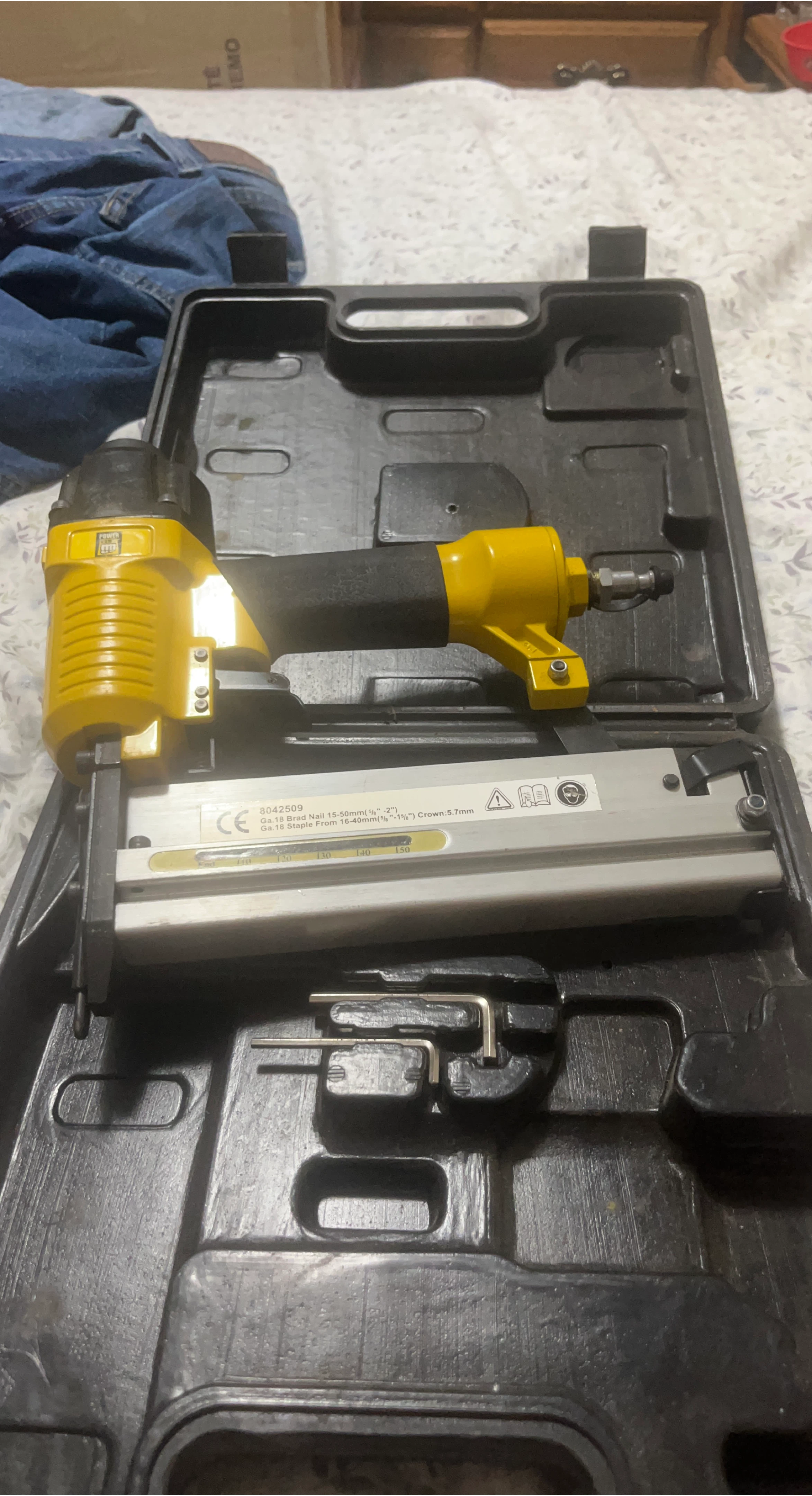 Power Nail Gun with Case