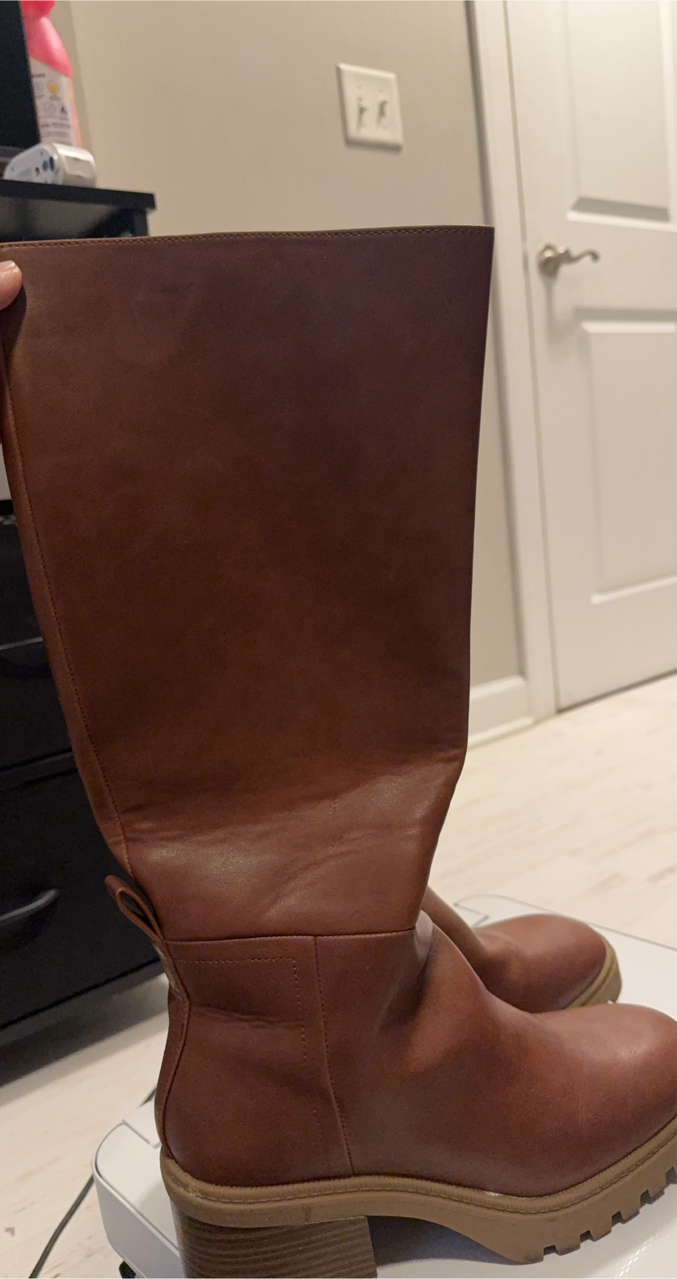 Brown Knee High Boots