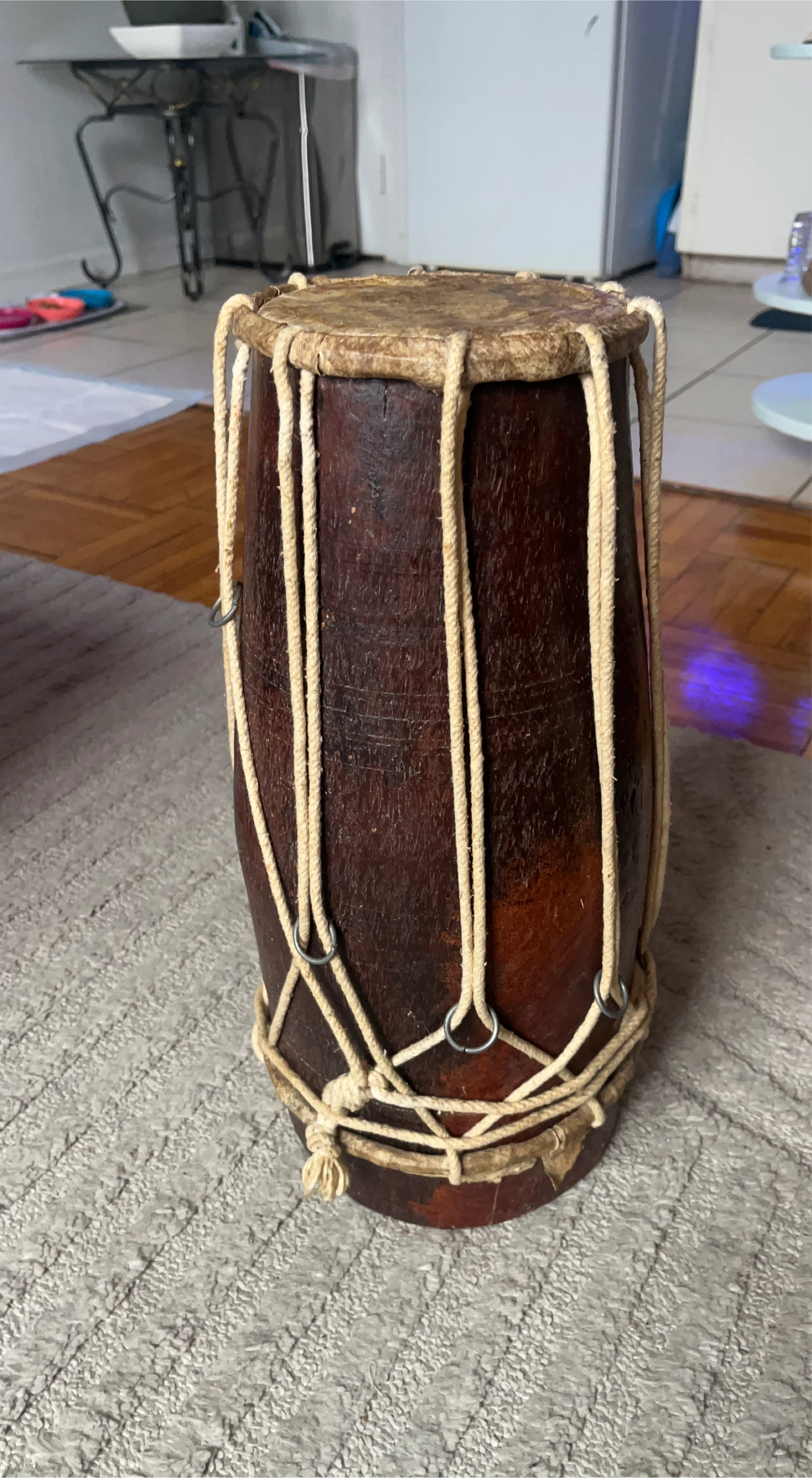 Wooden Mridangam Drum