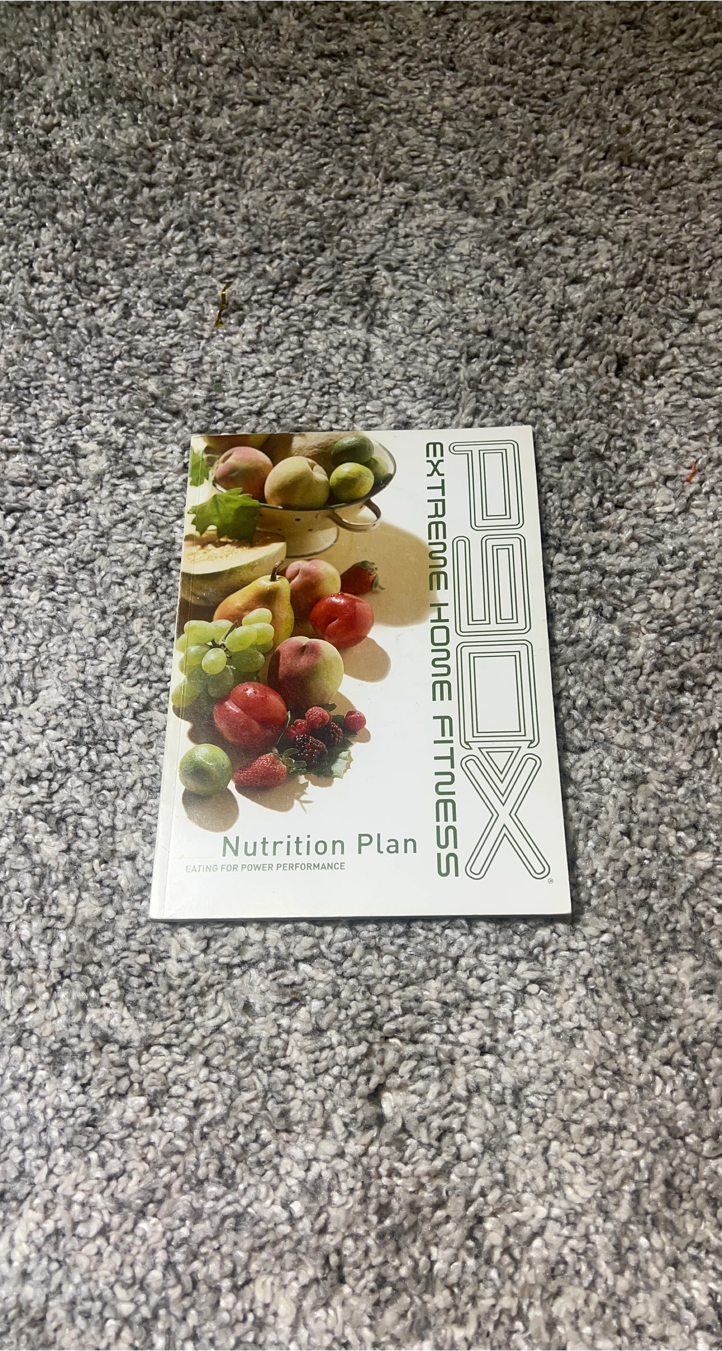 P90X Nutrition Plan Book