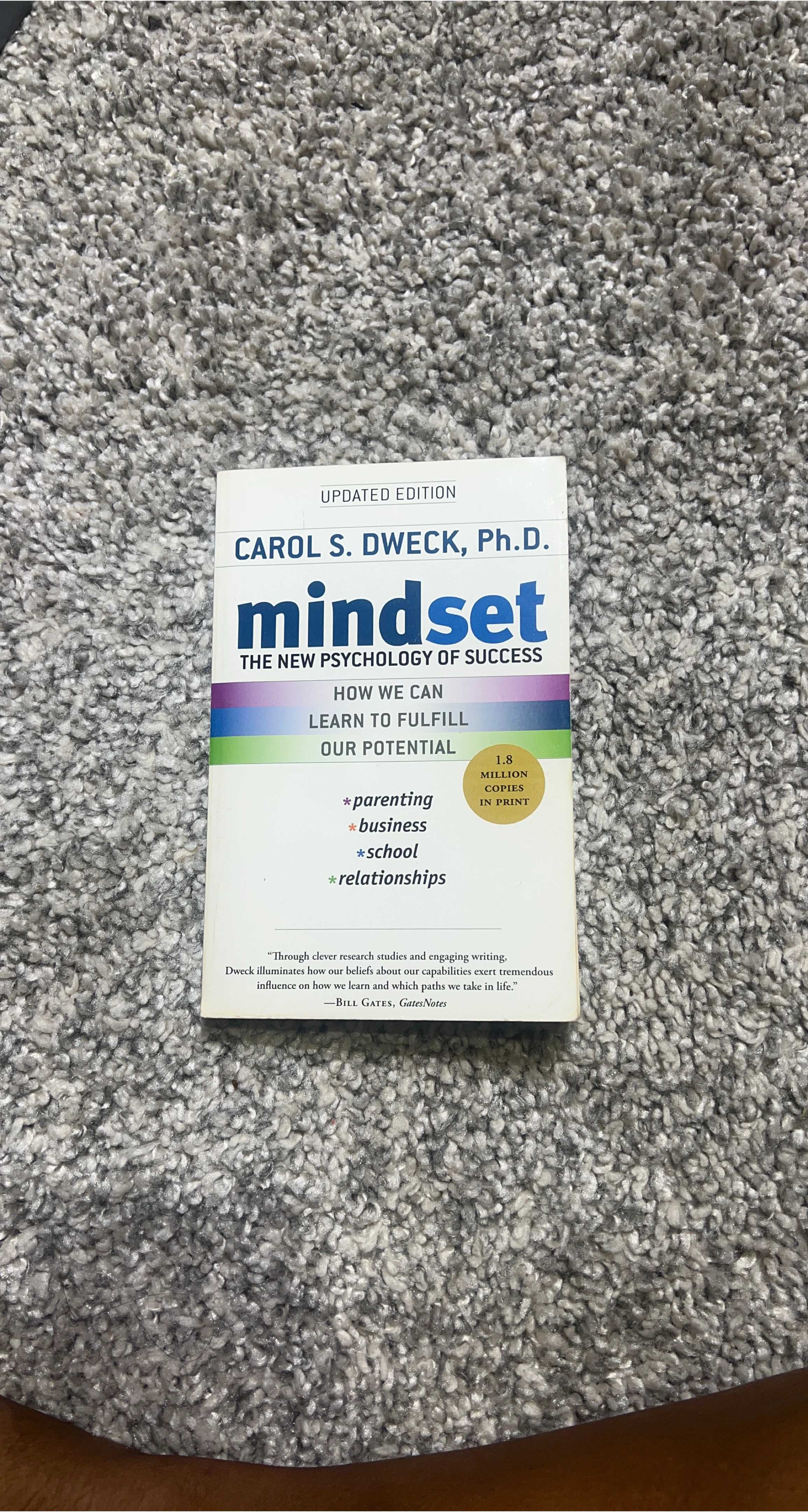 Mindset: The New Psychology of Success by Carol S. Dweck