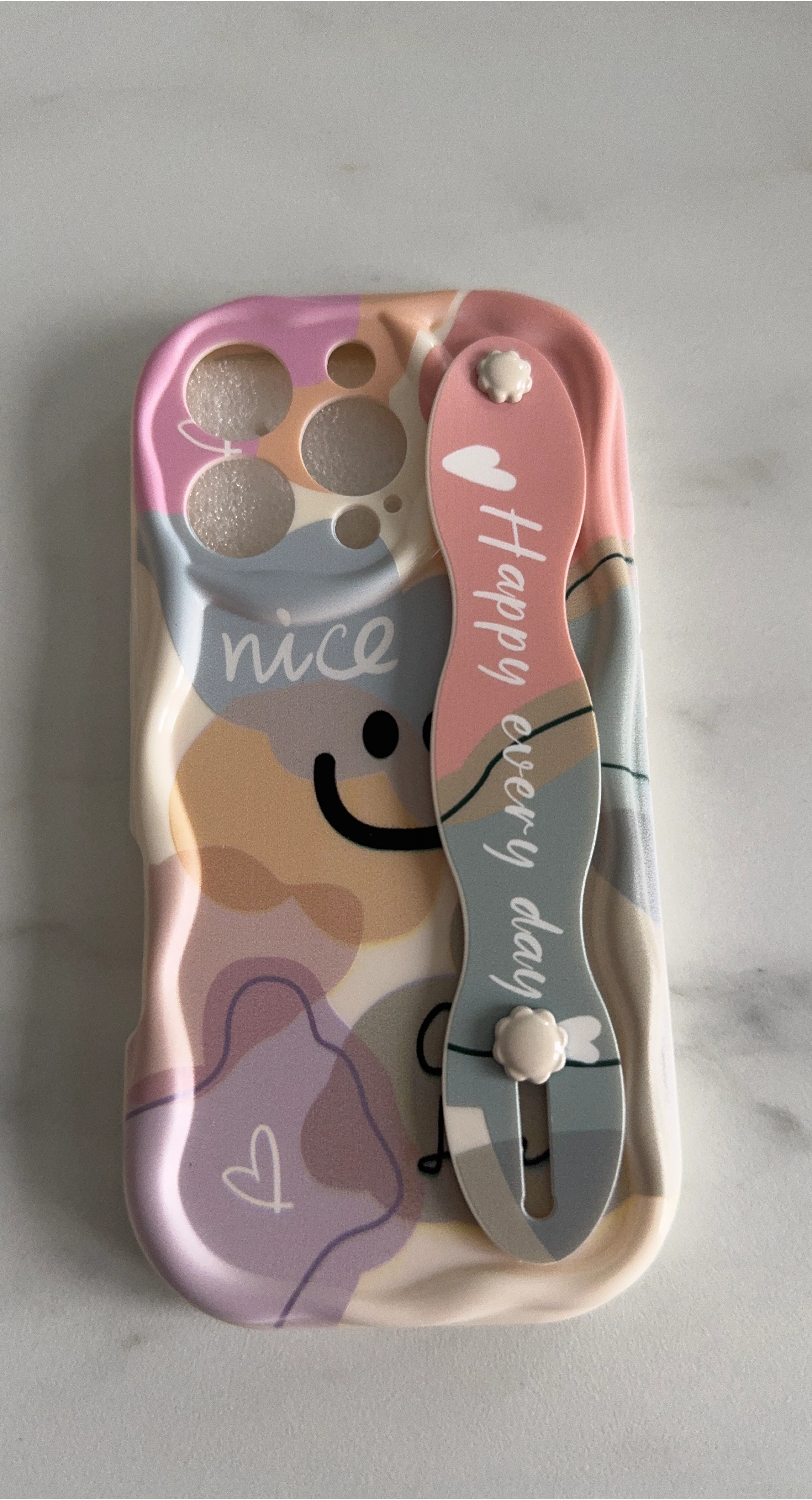 Pastel iPhone 16 pro  Case with Stand