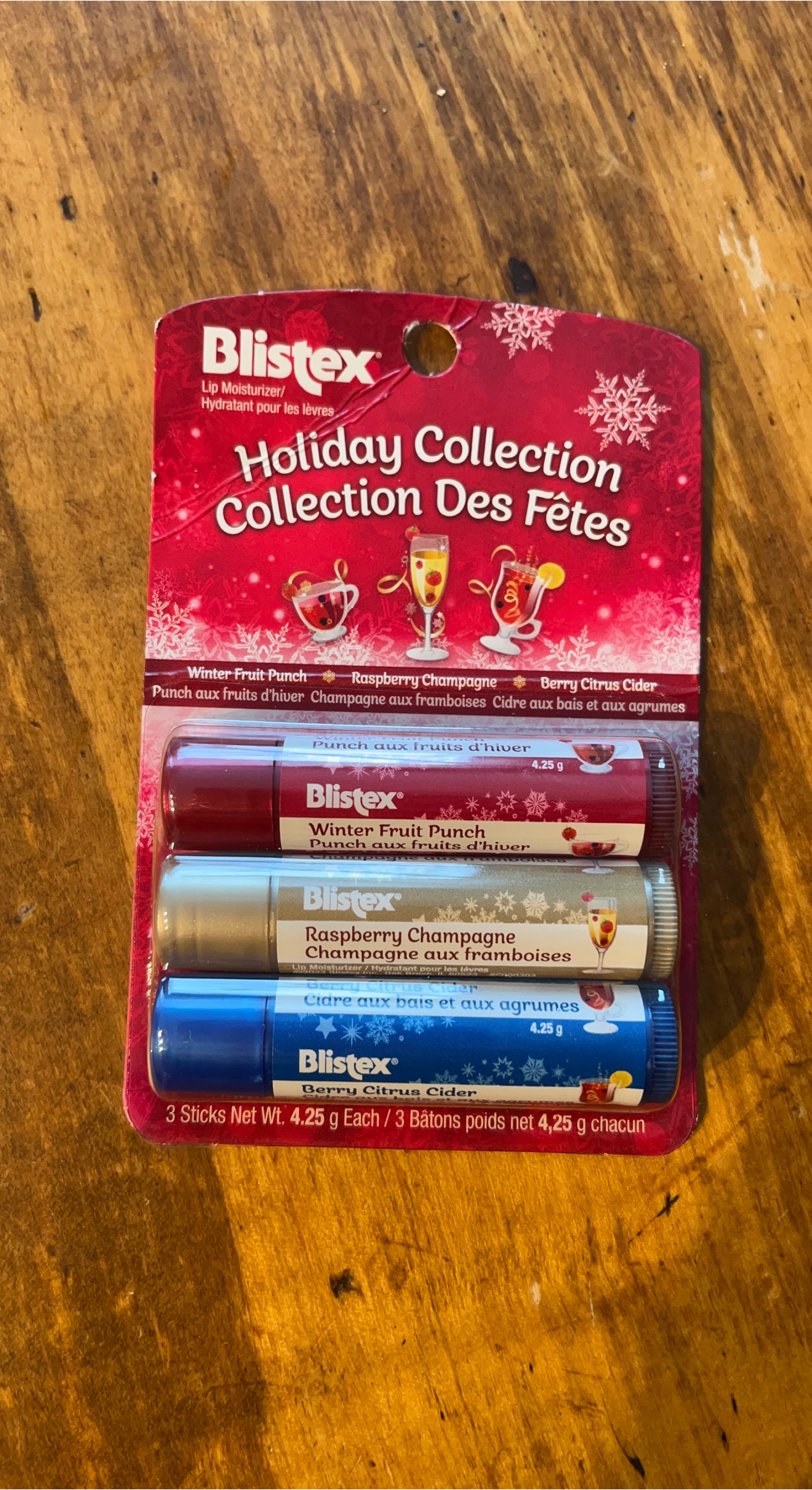 🧡Blistex Holiday Collection Lip Balm Set (New) ❄️