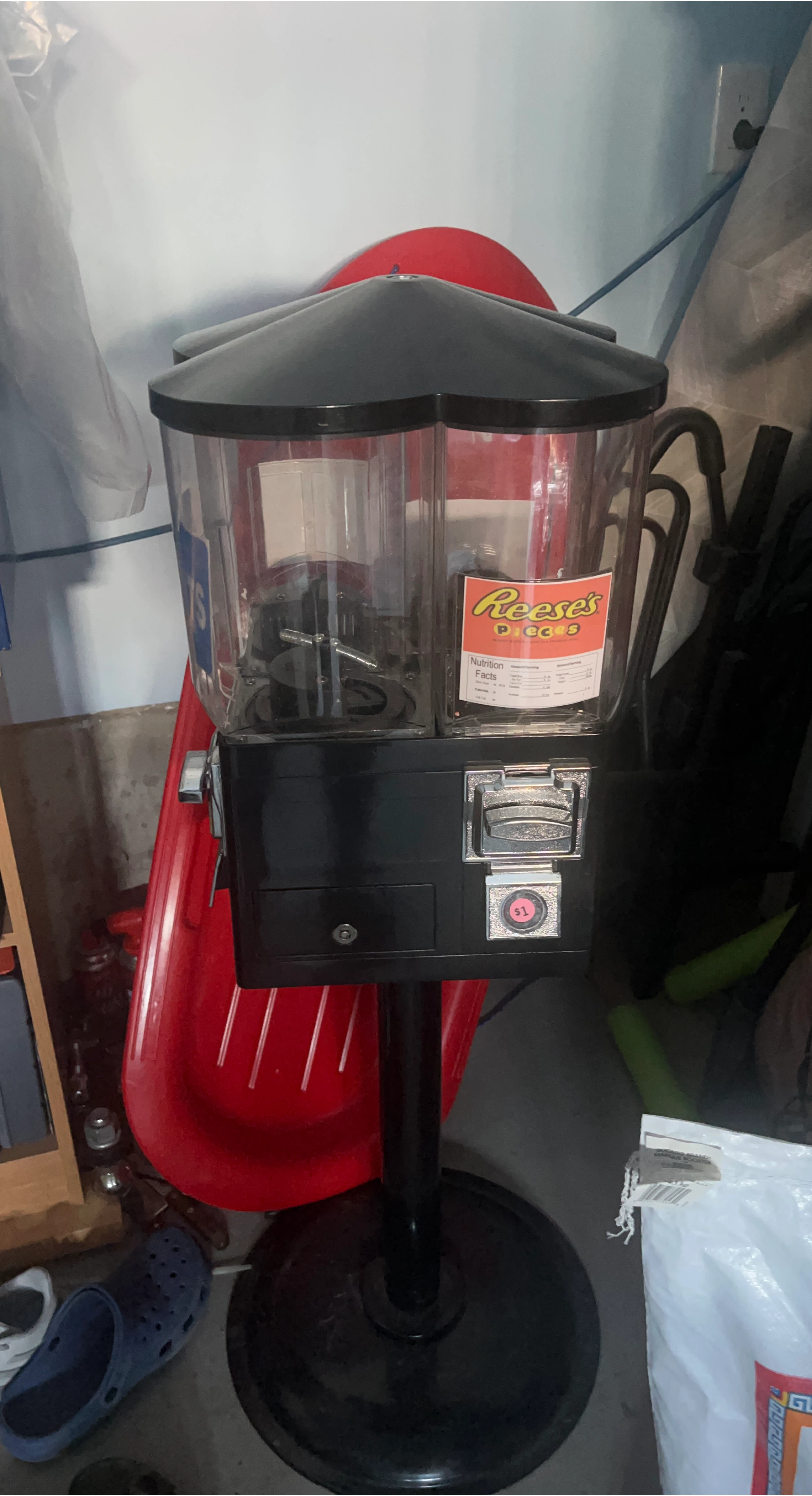 Reese's Pieces Candy Dispenser Machine