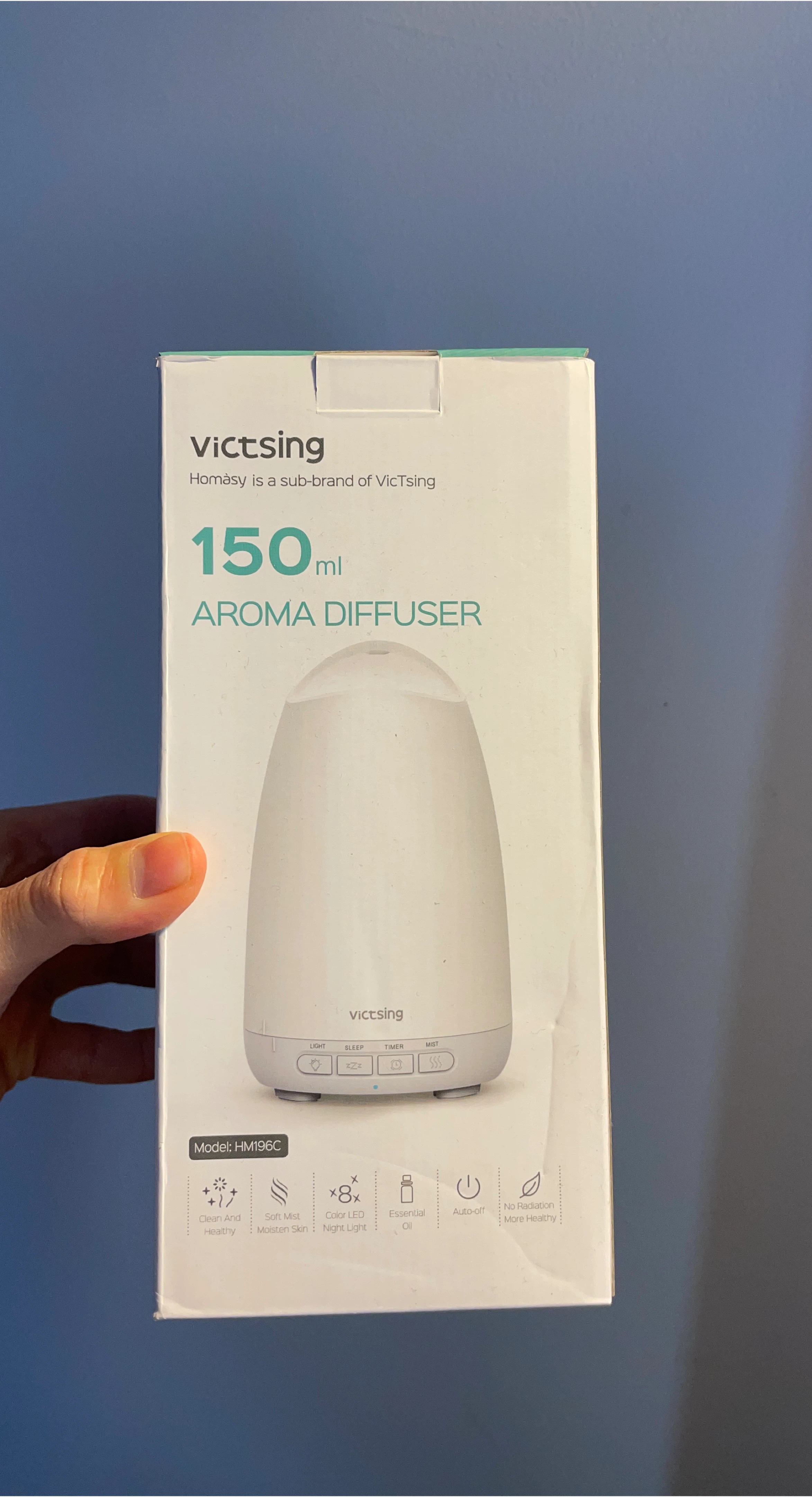 VicTsing 150ml Aroma Diffuser - Like New!