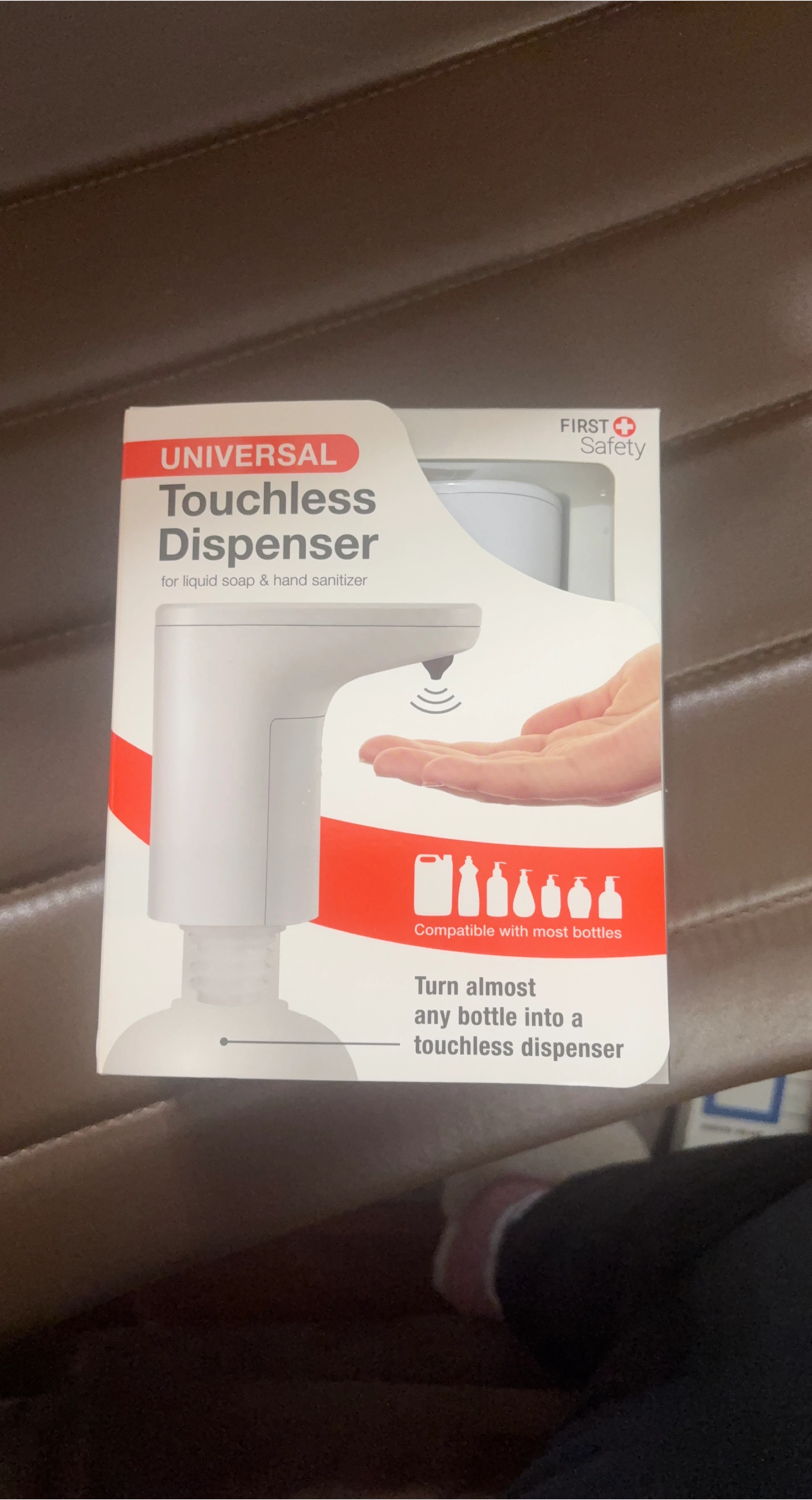 🧡First Safety Universal Touchless Soap Dispenser - New