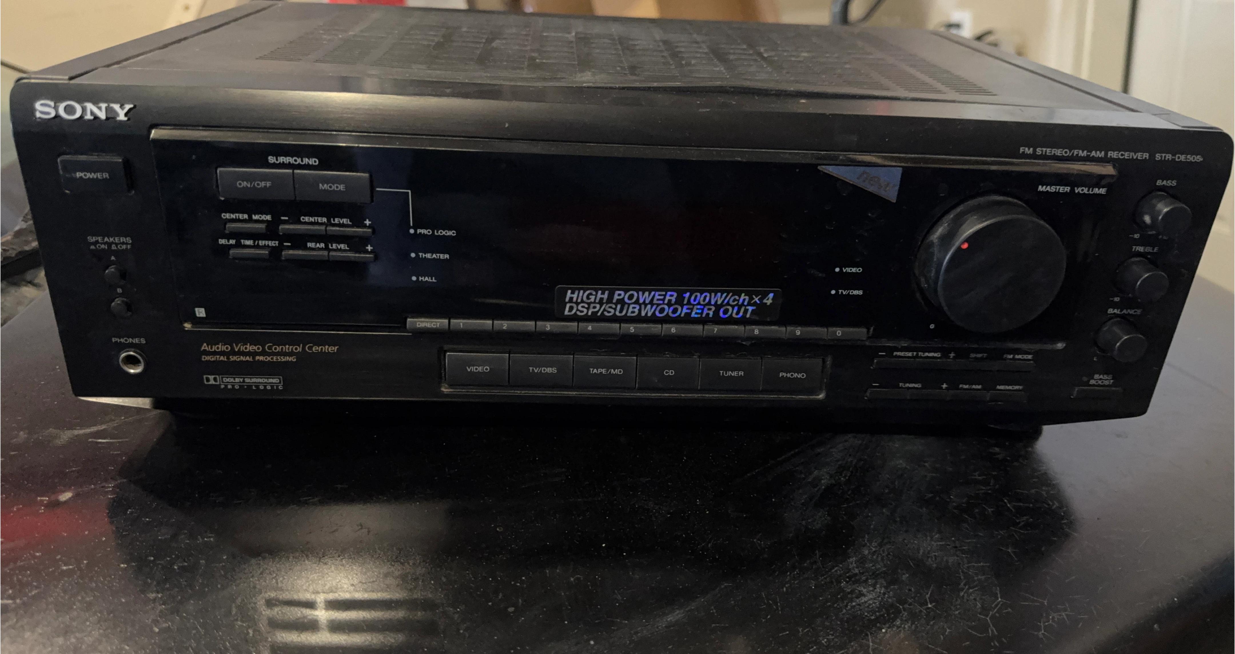 Sony STR-DE505 FM Stereo/FM-AM Receiver 🥕
