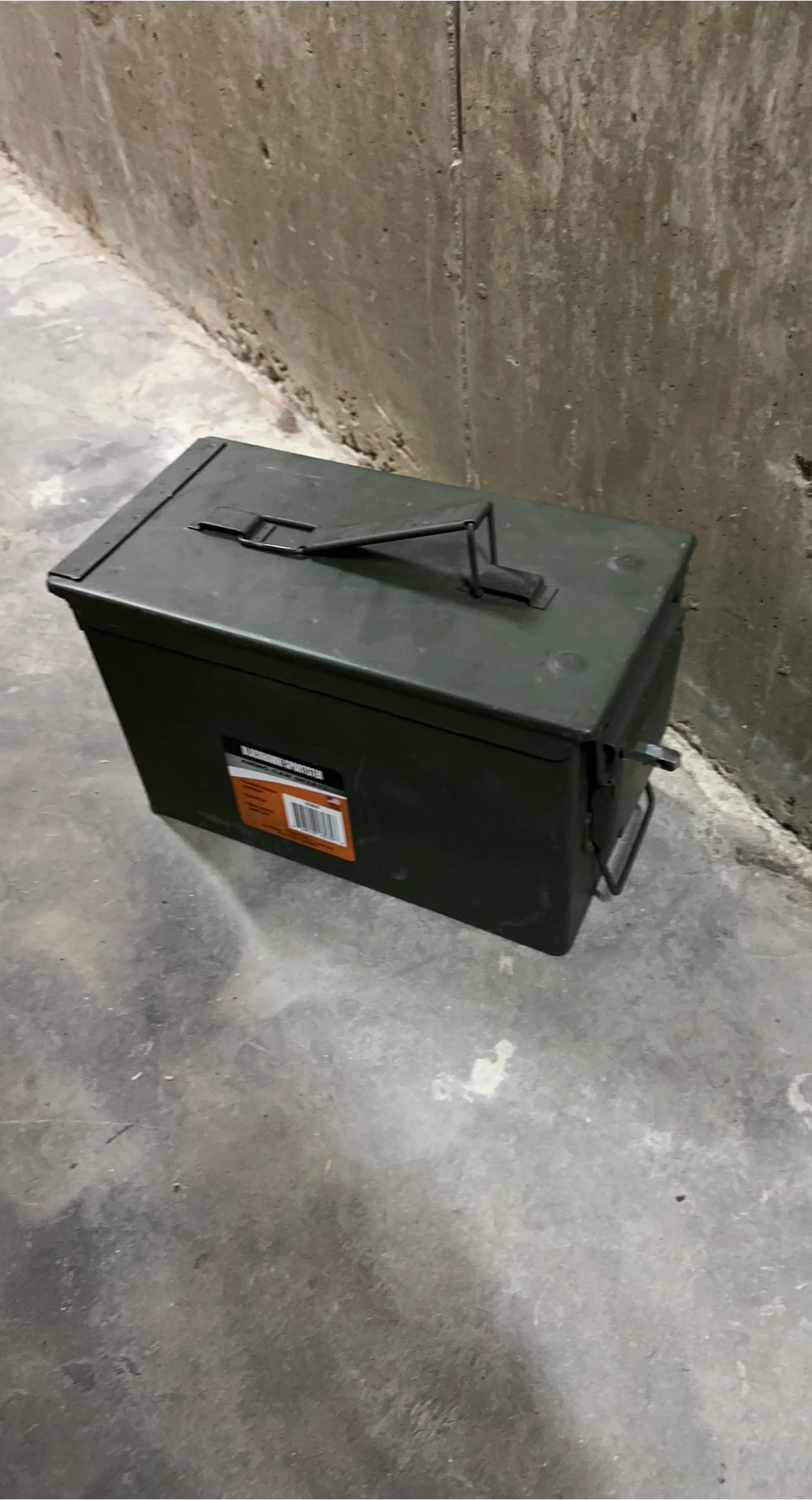 50Cal Steel Ammo Can - Dark Green