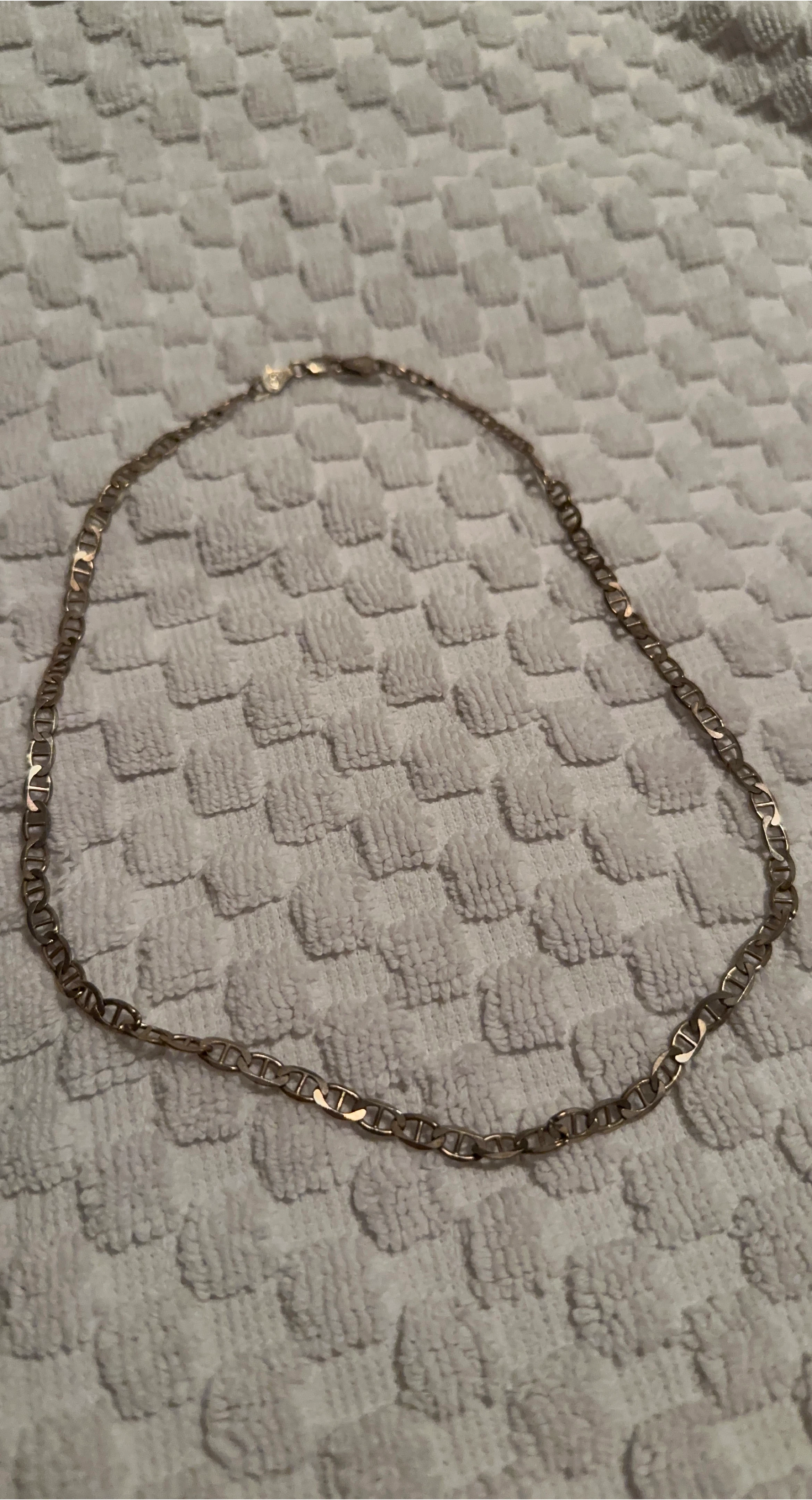 Sterling Silver 925 Chain Necklace, 18 inches
